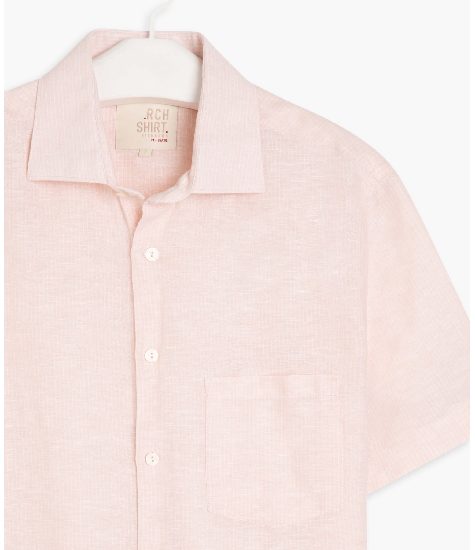 Camisa Linho  Viny Rosa