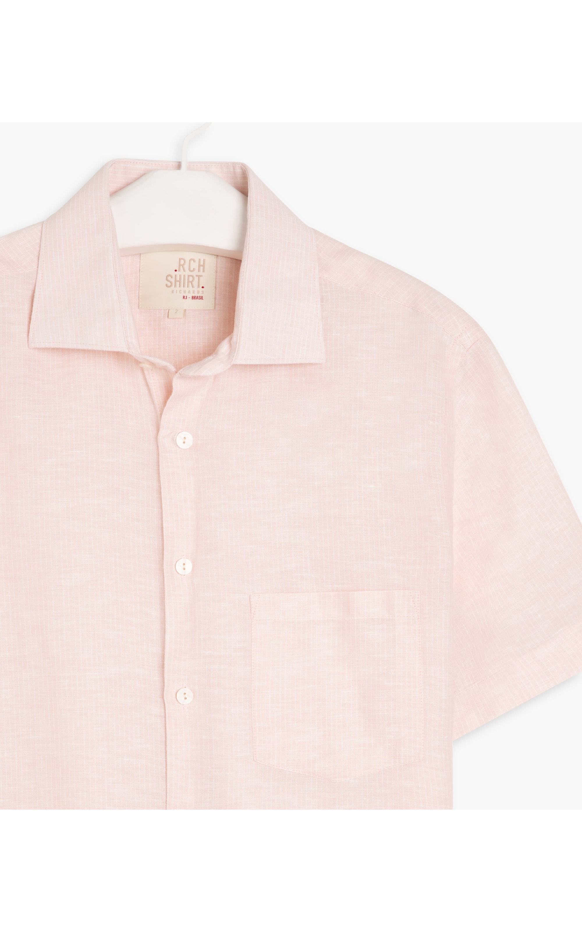 Camisa Linho  Viny Rosa