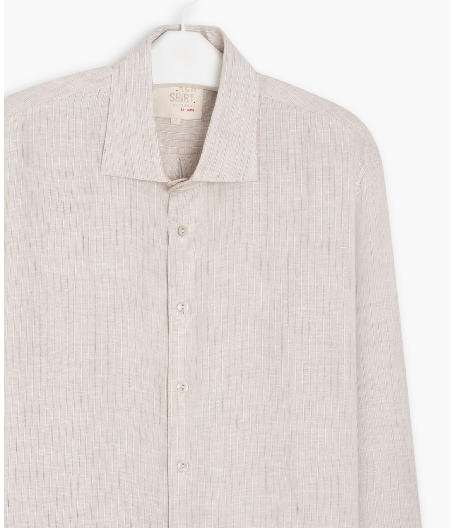 Camisa Linho  Wallis Ml Natural