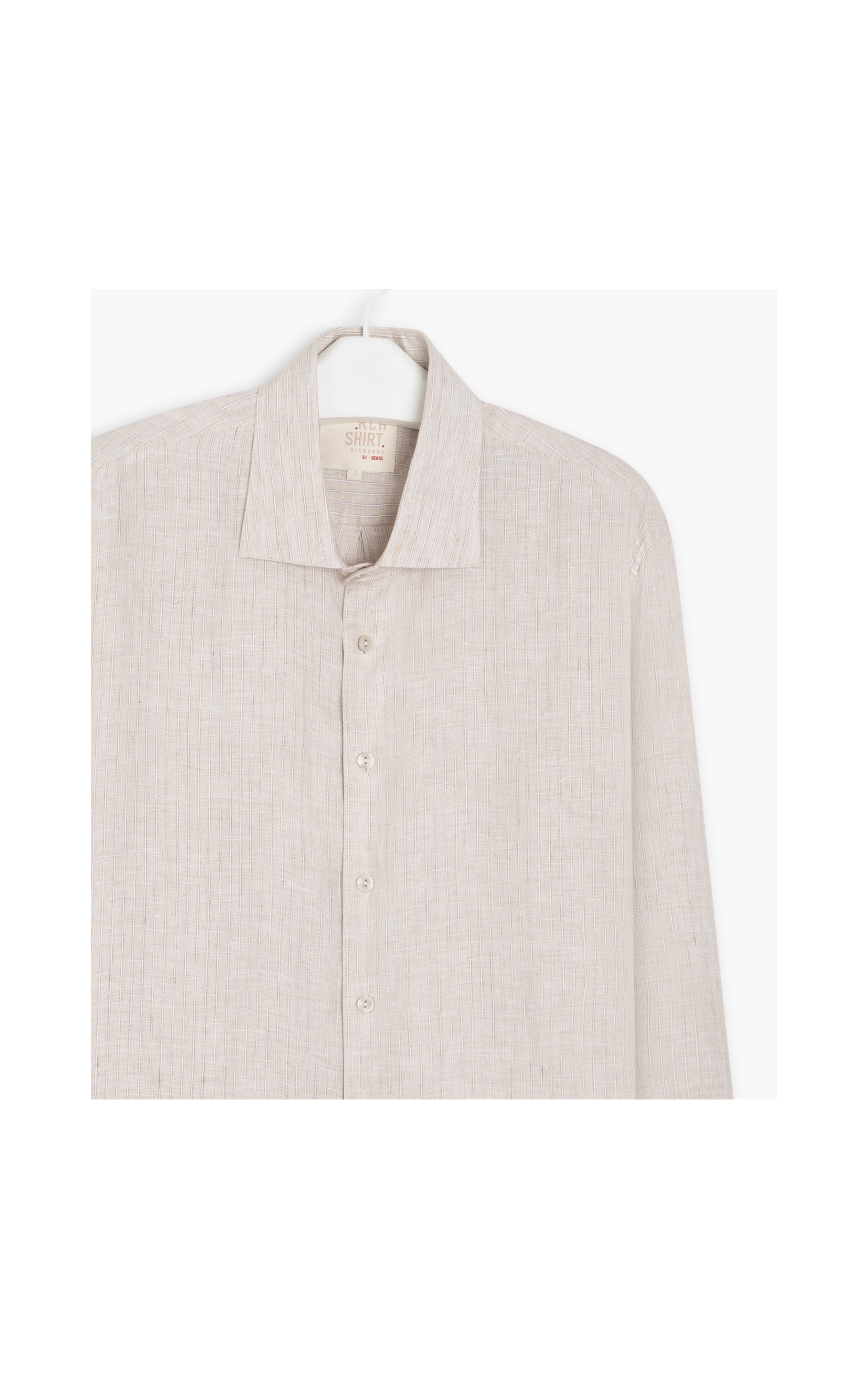 Camisa Linho  Wallis Ml Natural