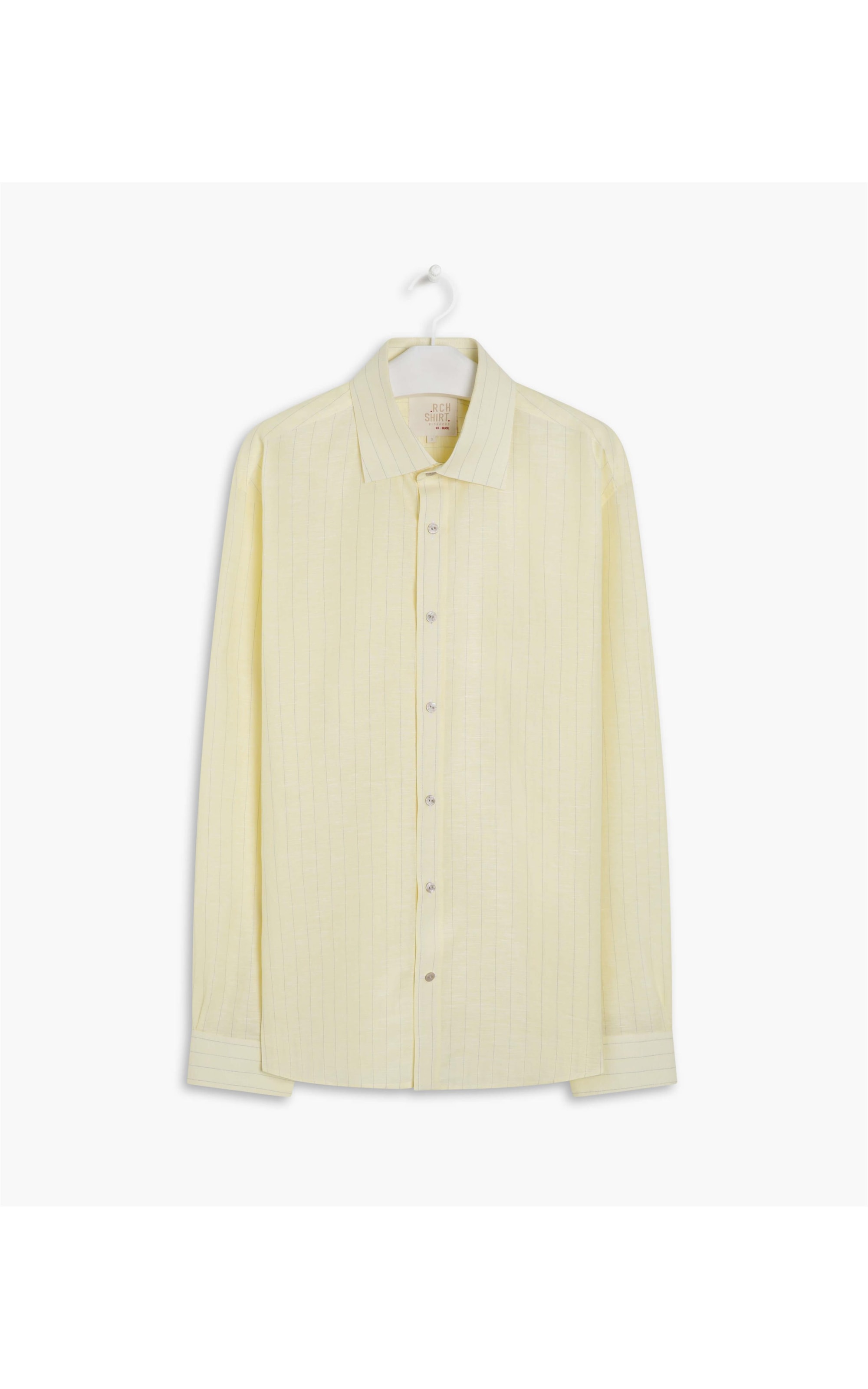 Camisa Linho  Yellow Types Amarelo