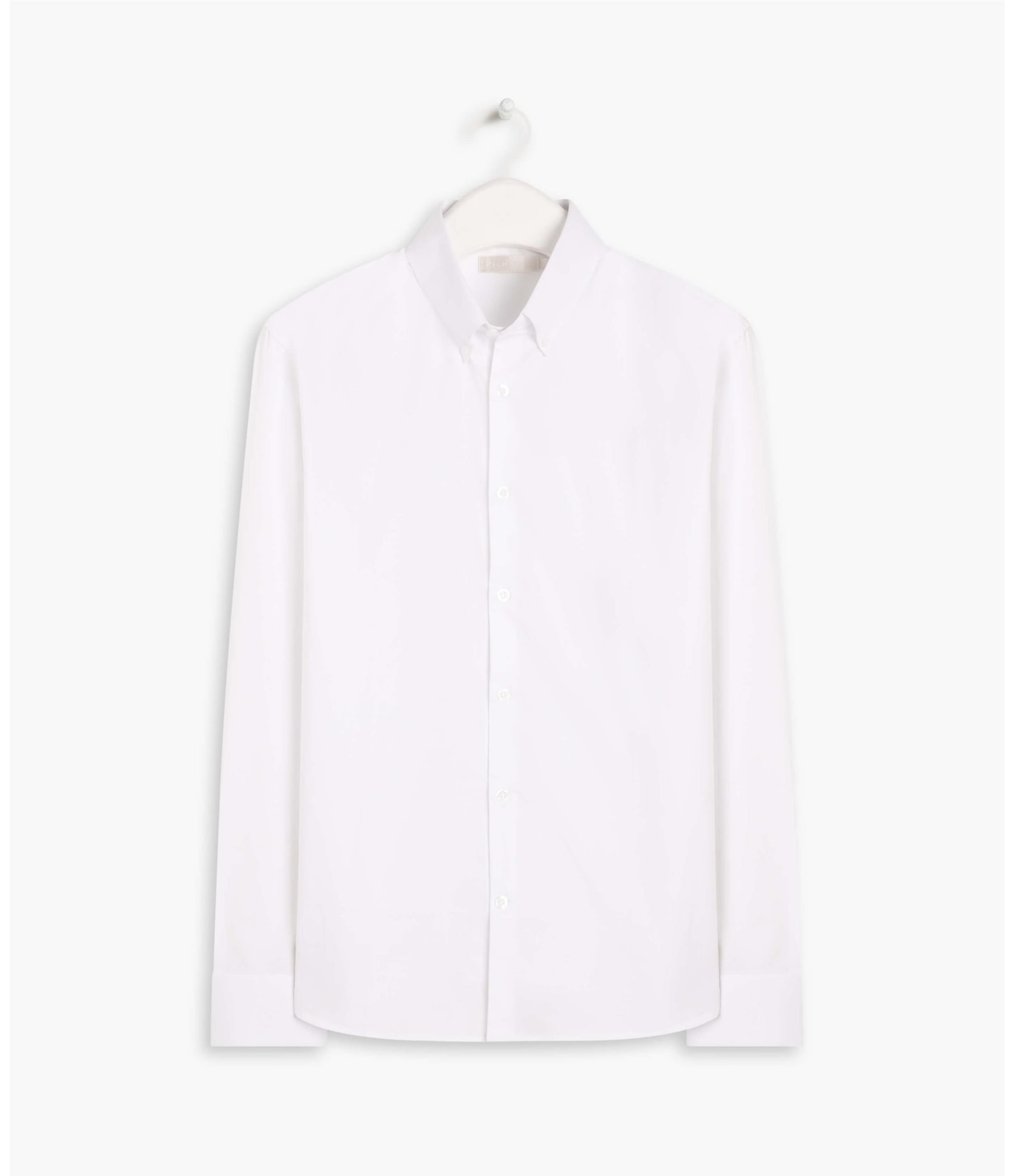 Camisa Lisa Stretch Lisa Ml Branco