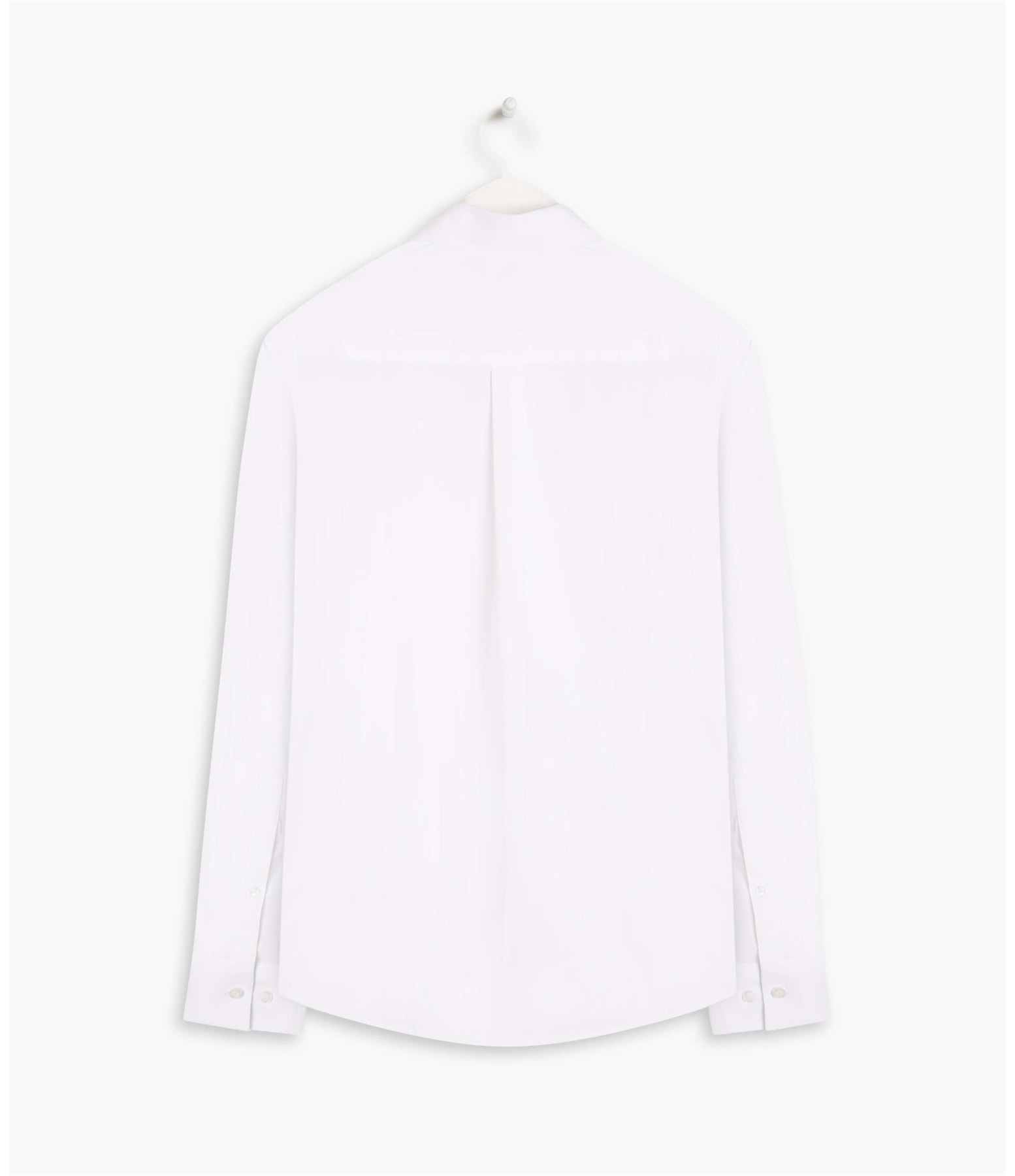 Camisa Lisa Stretch Lisa Ml Branco