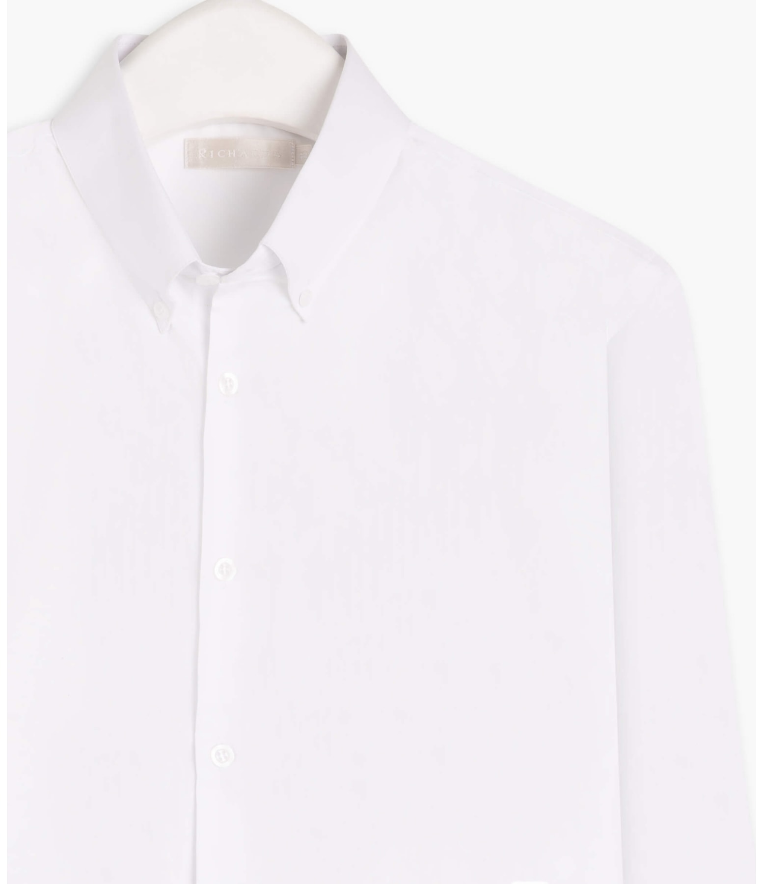 Camisa Lisa Stretch Lisa Ml Branco