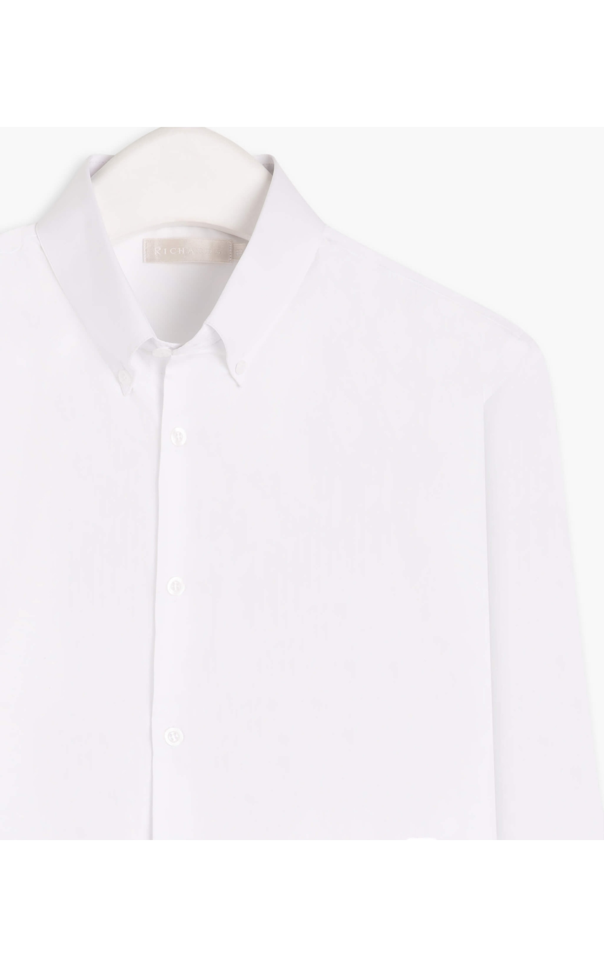 Camisa Lisa Stretch Lisa Ml Branco