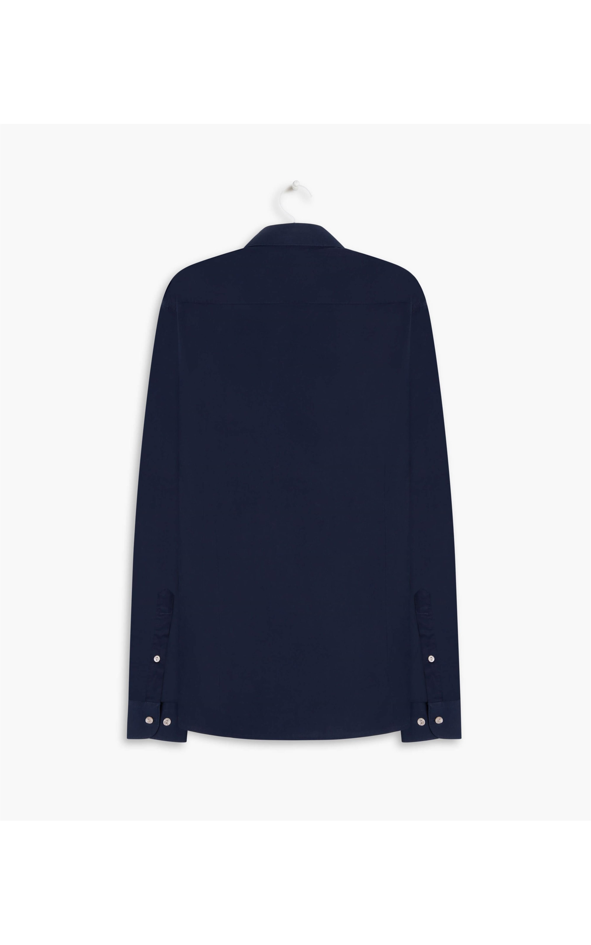 Camisa Lisa Stretch Lisa Ml Marinho