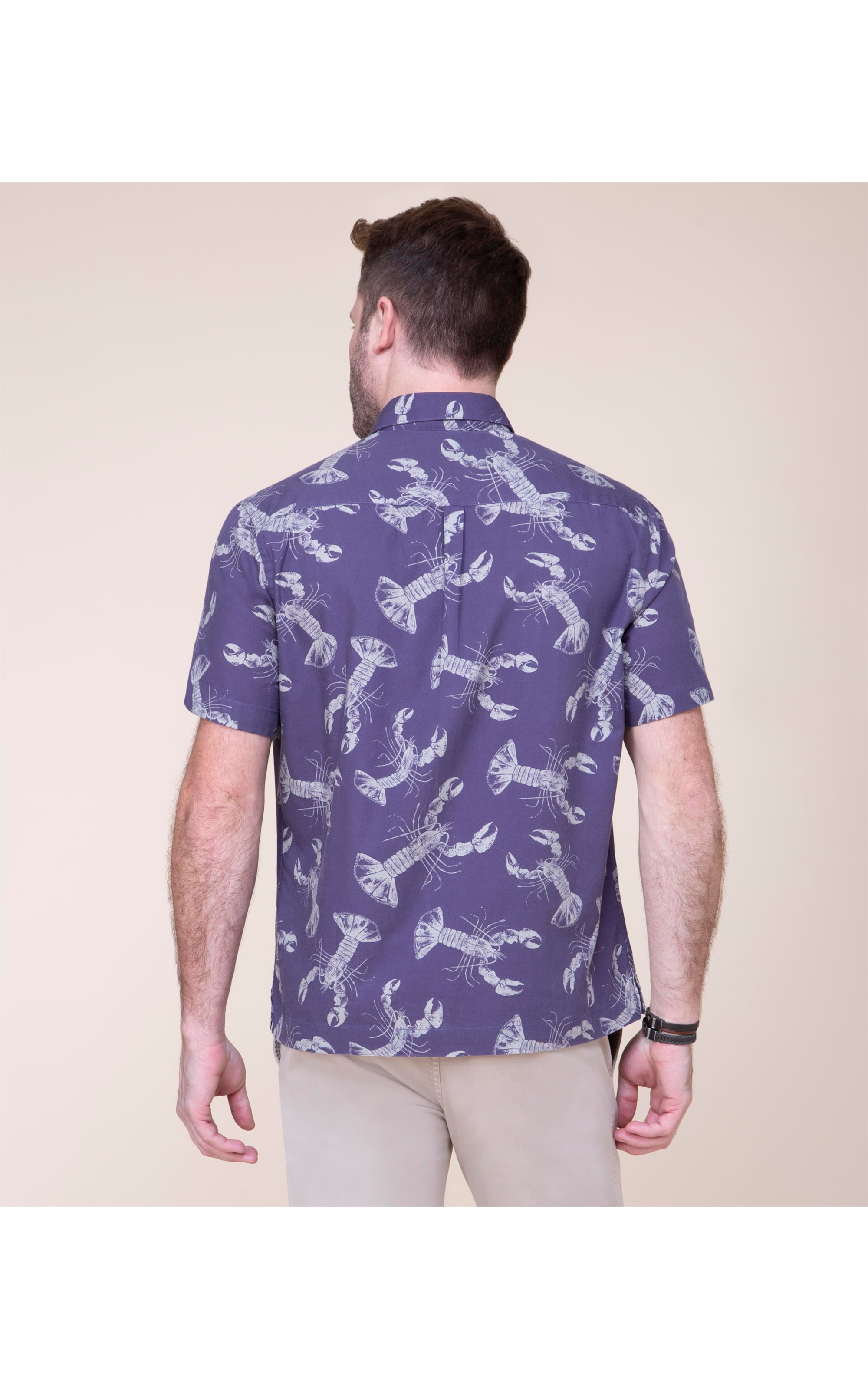 Camisa Lobster Estampada Mc Marinho