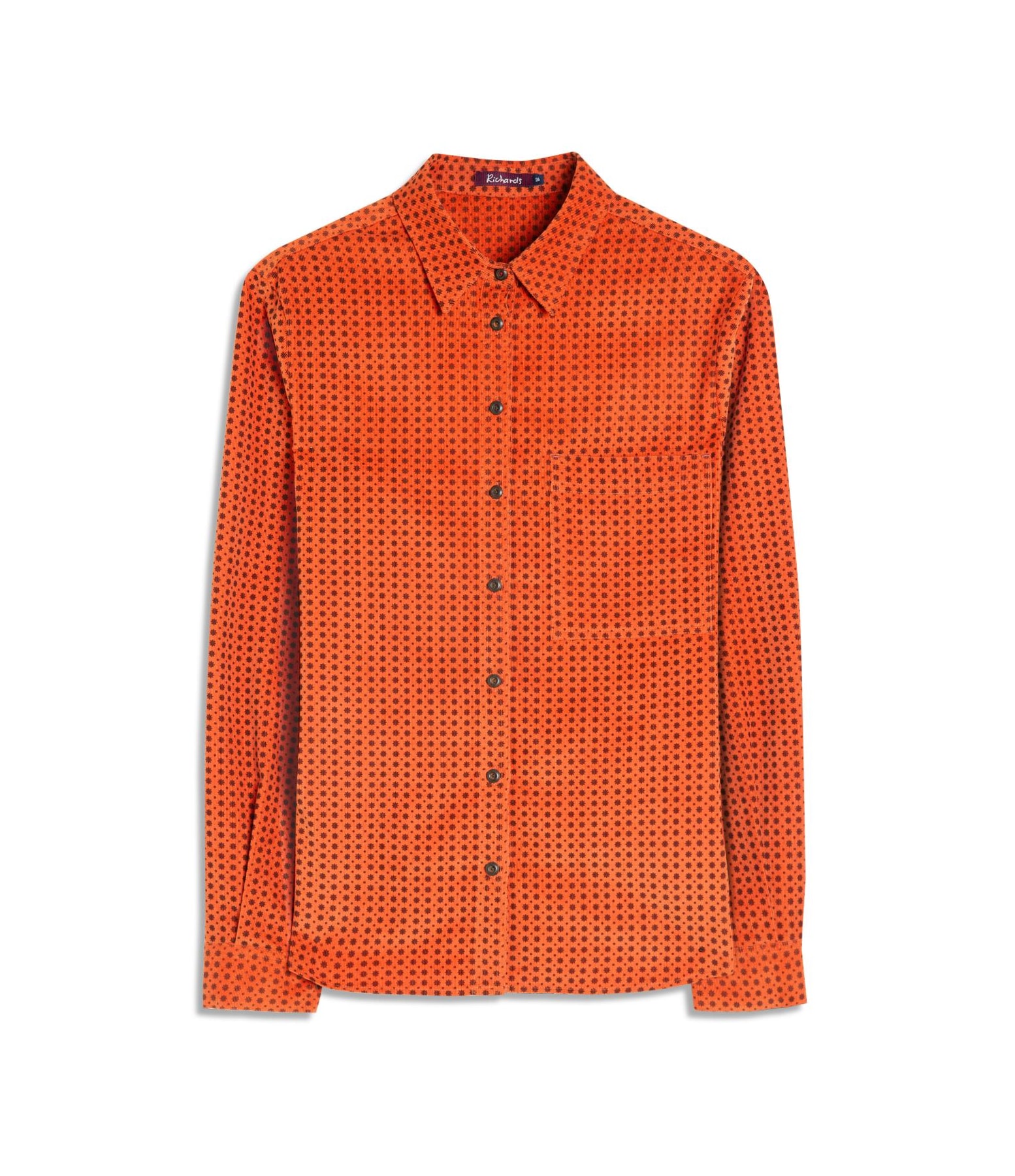 Camisa Loren Algodao Laranja