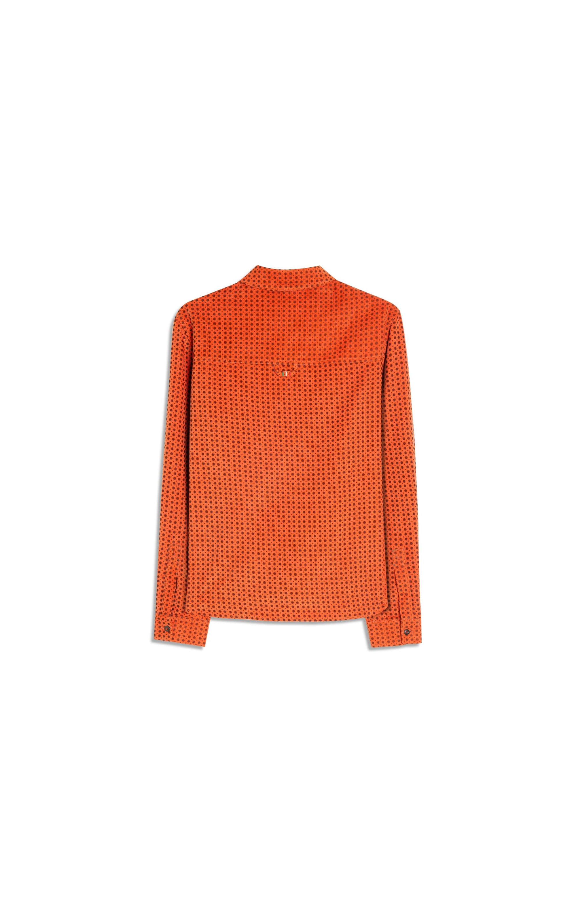 Camisa Loren Algodao Laranja