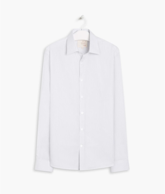 Camisa Luan Traveller Listrado Ml Marinho