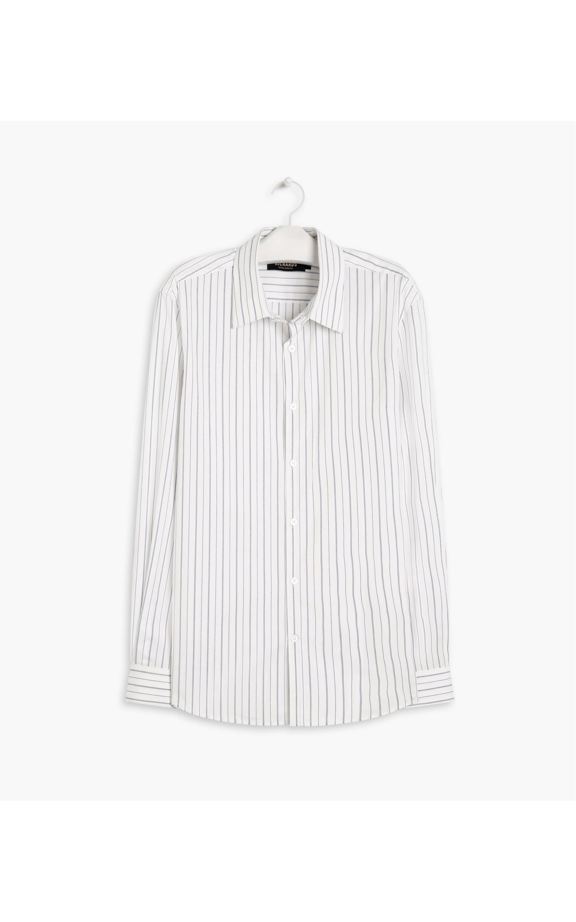 Camisa Macau Listrada Ml Azul Bic