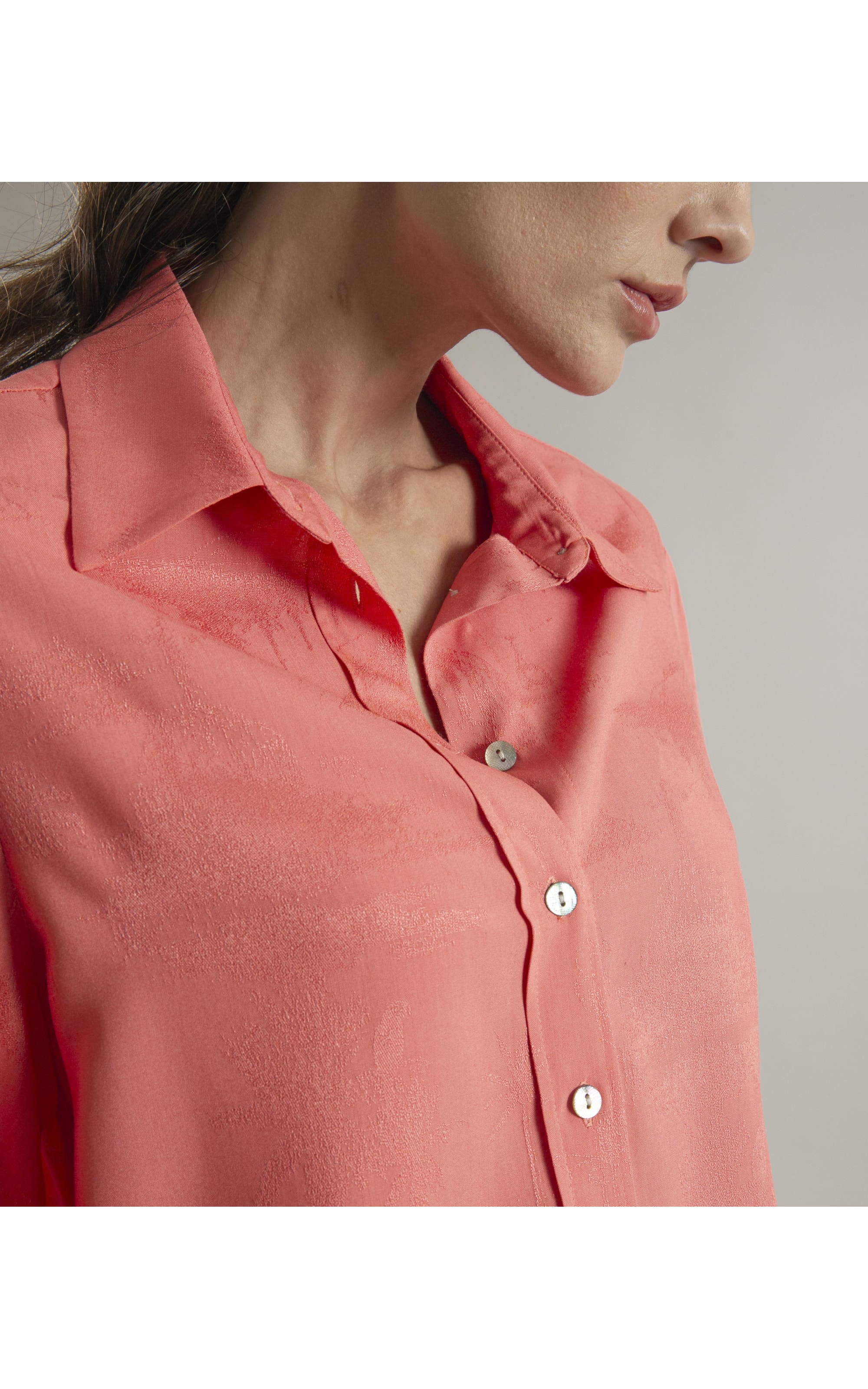 Camisa Magnolia Jacquard Melancia