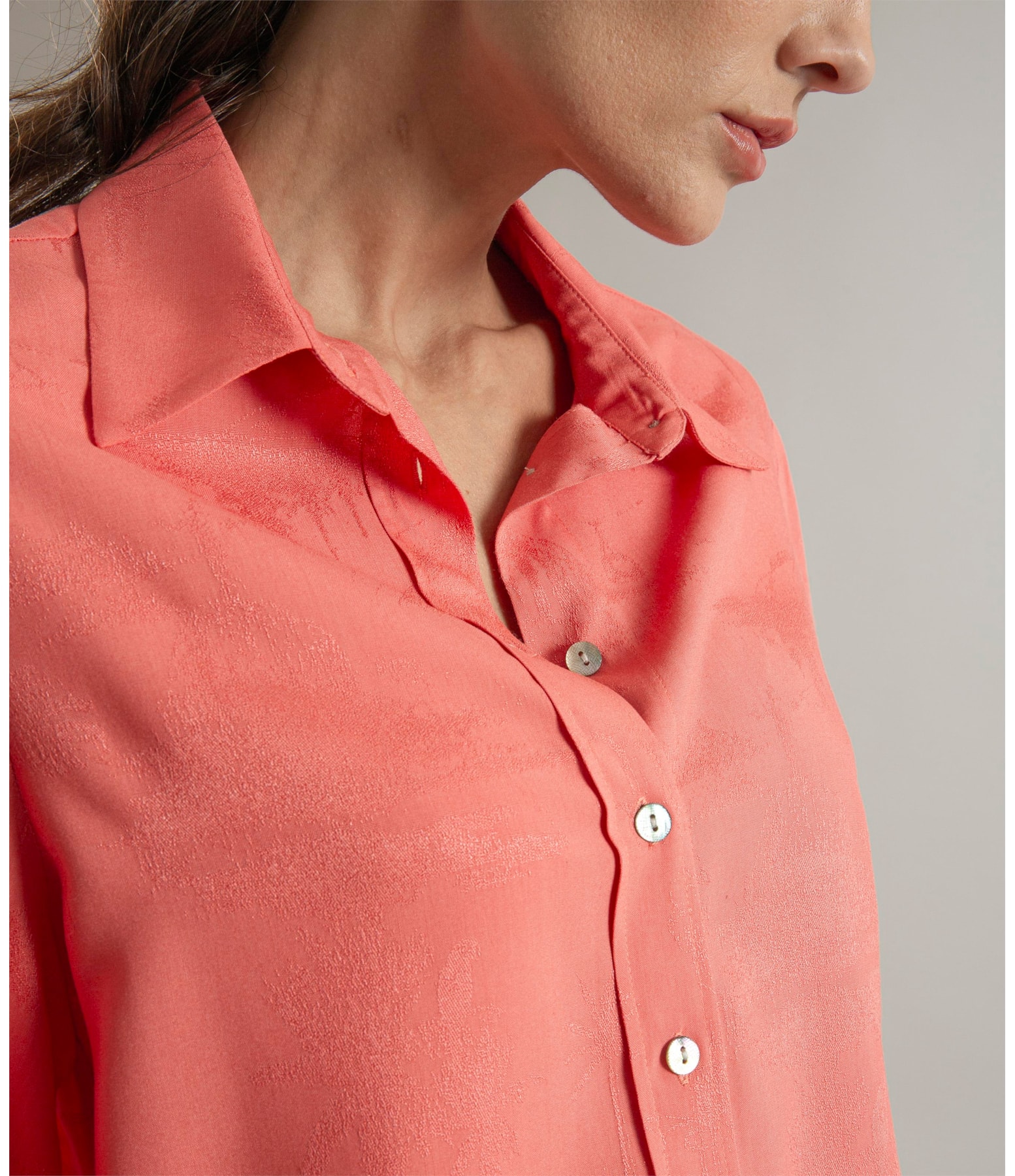 Camisa Magnolia Jacquard Melancia
