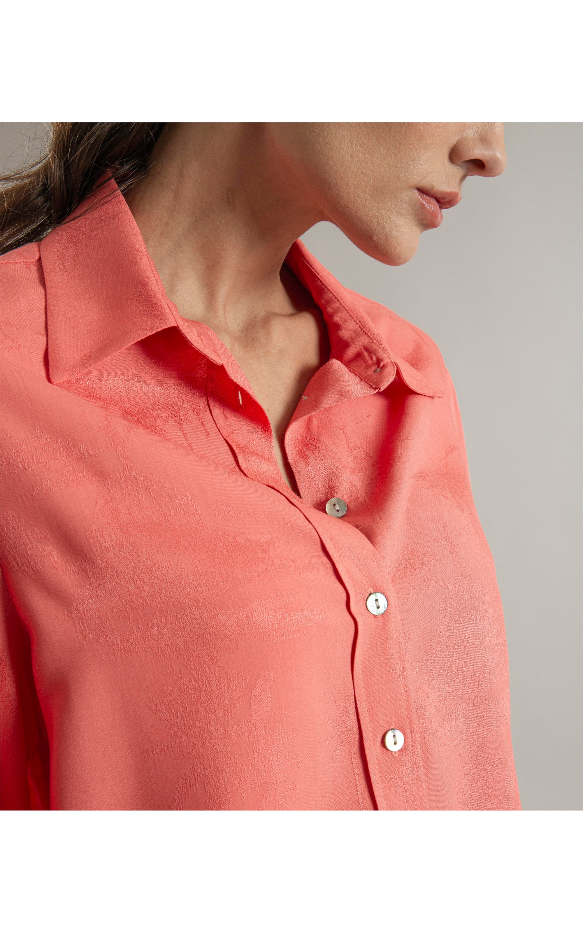 Camisa Magnolia Jacquard Melancia