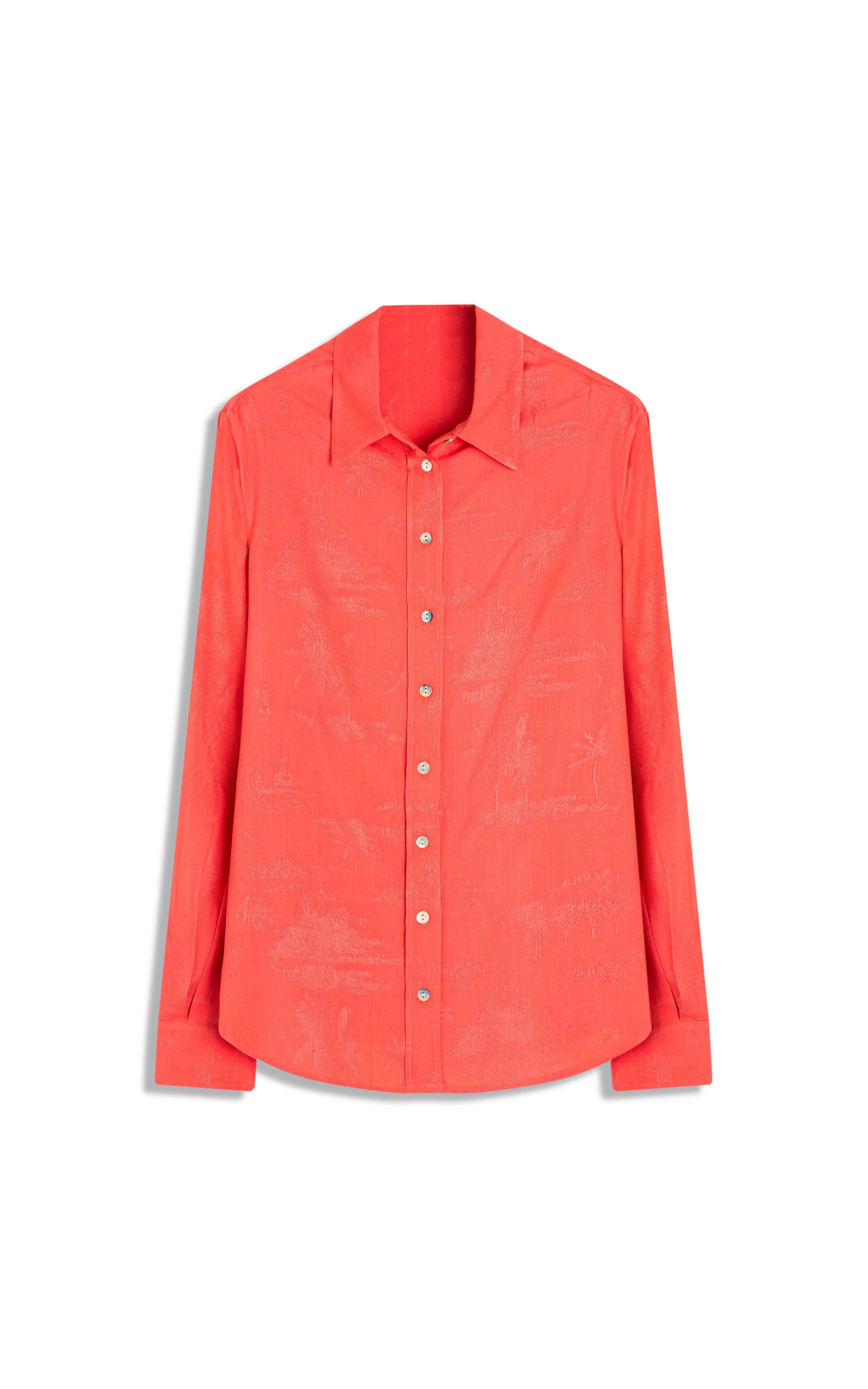Camisa Magnolia Jacquard Melancia