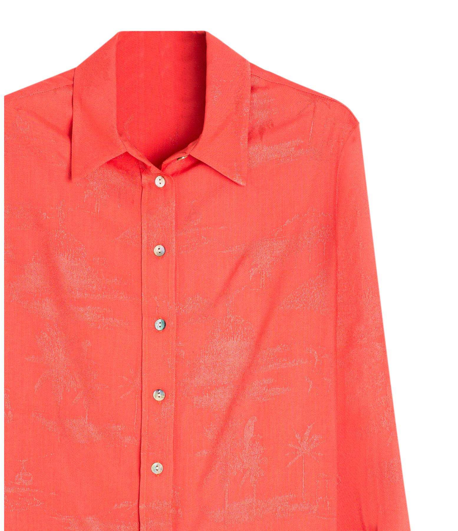 Camisa Magnolia Jacquard Melancia