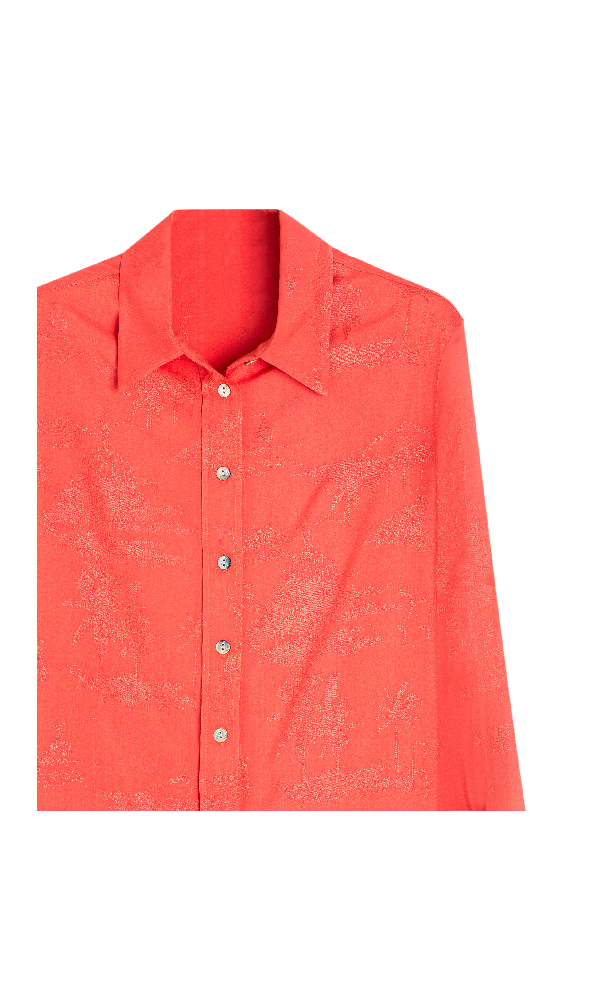 Camisa Magnolia Jacquard Melancia