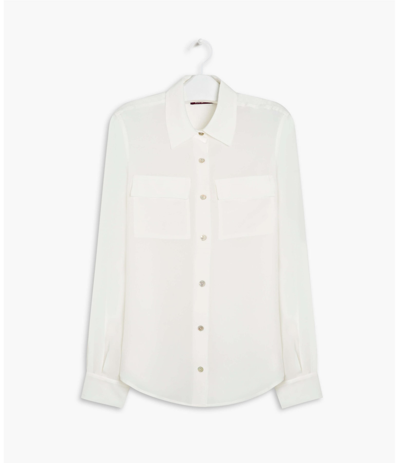 Camisa Magnolia Seda Colors Off White