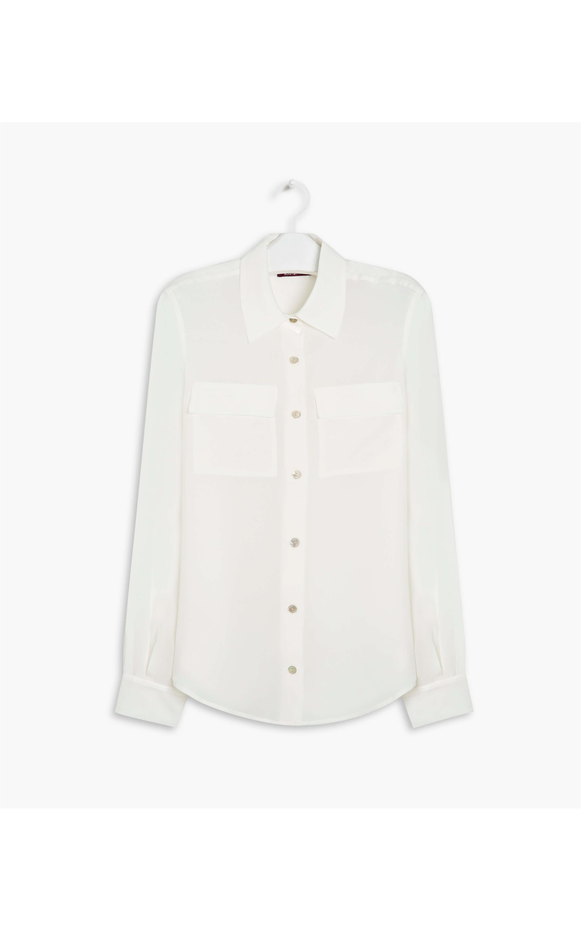 Camisa Magnolia Seda Colors Off White