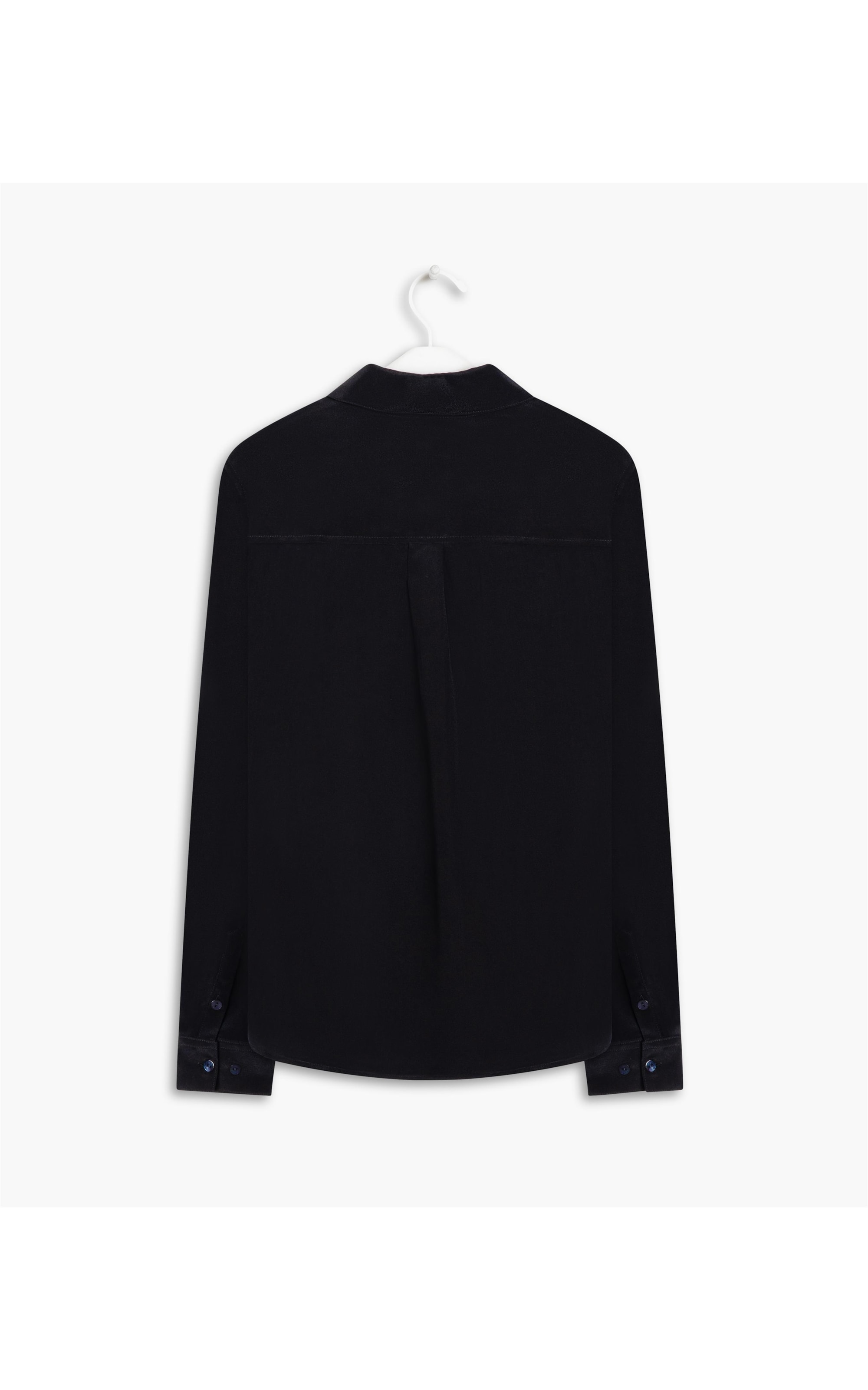 Camisa Magnolia Seda Colors Preto