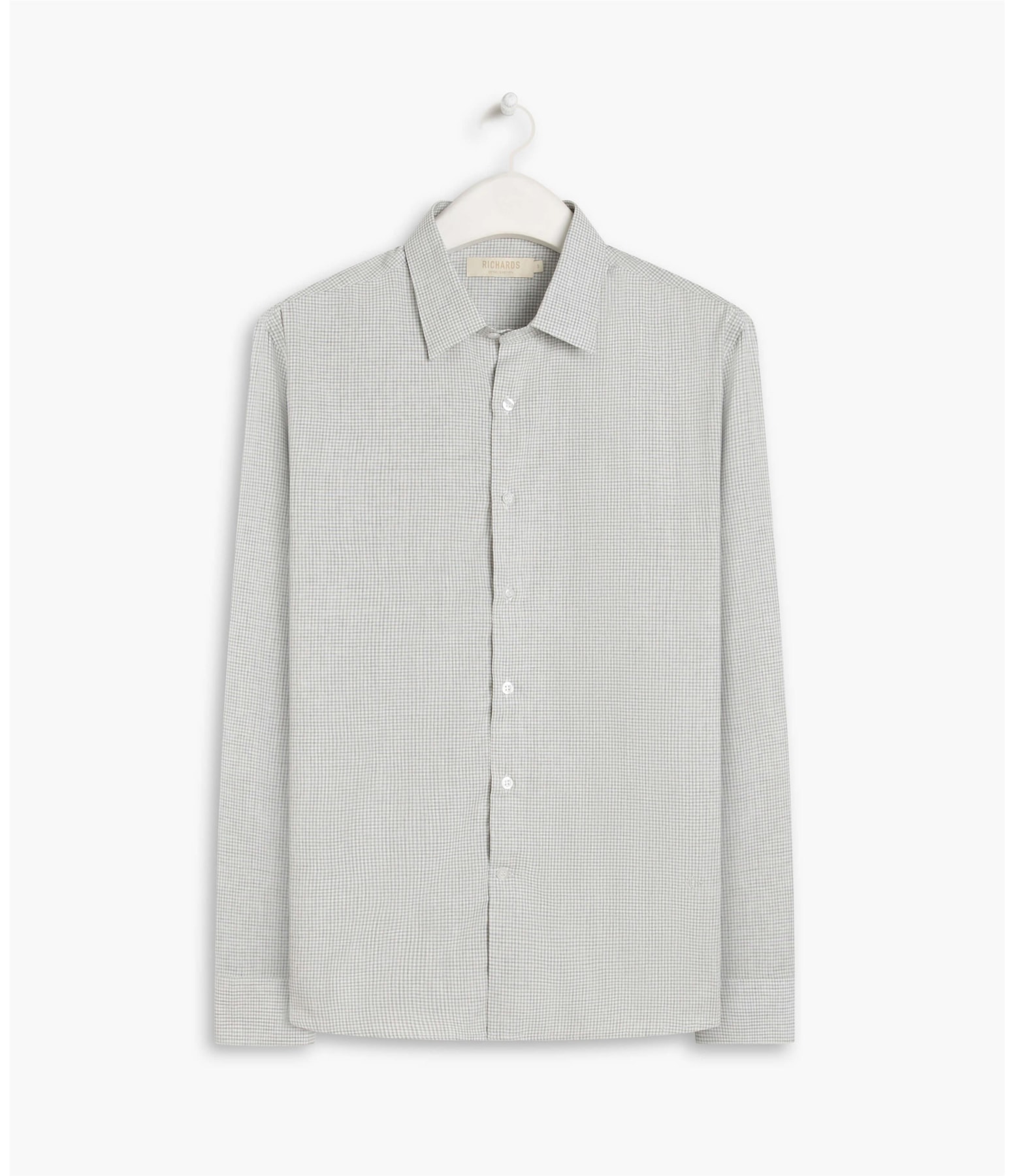 Camisa Makatea Ml Cinza Claro