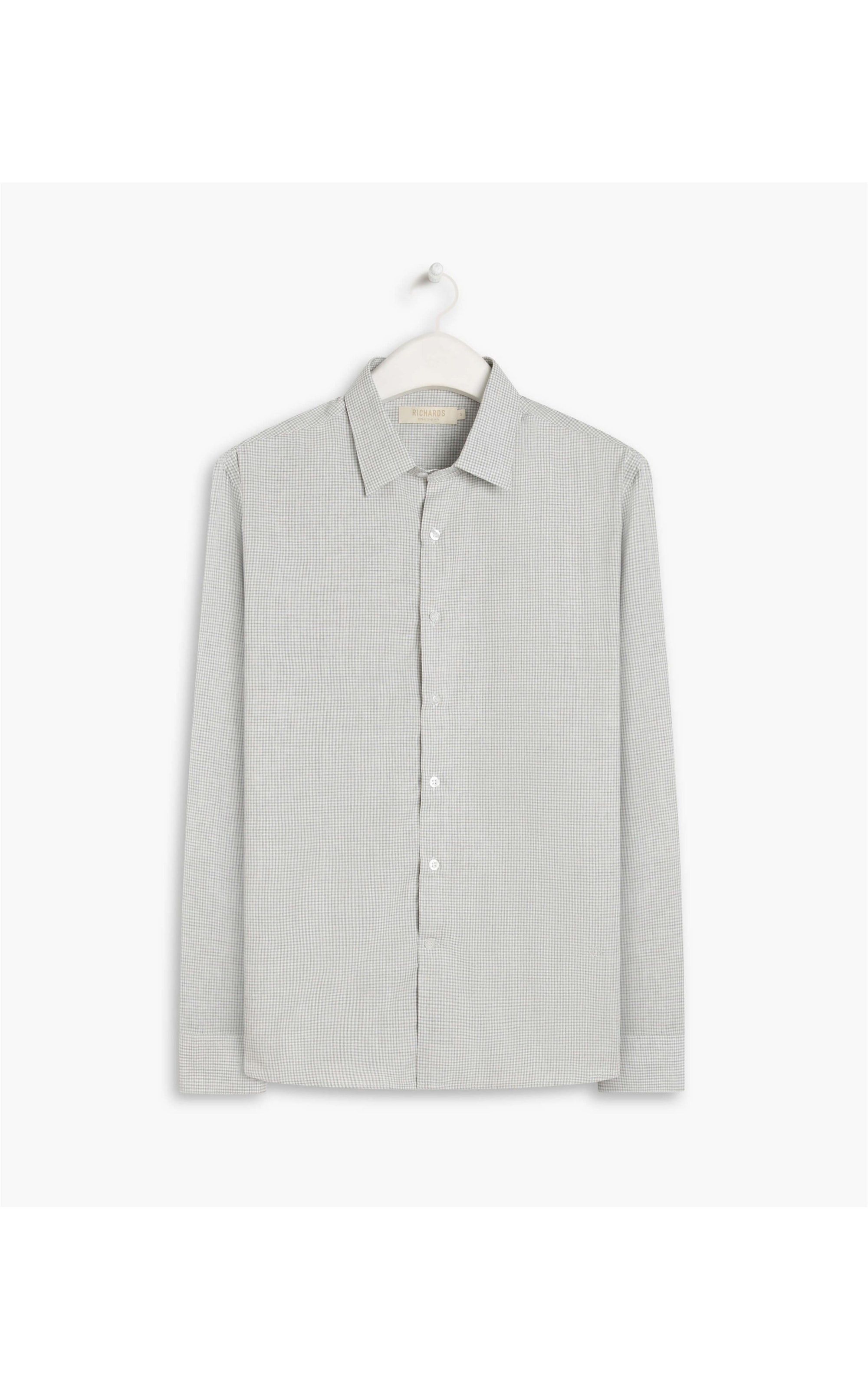 Camisa Makatea Ml Cinza Claro