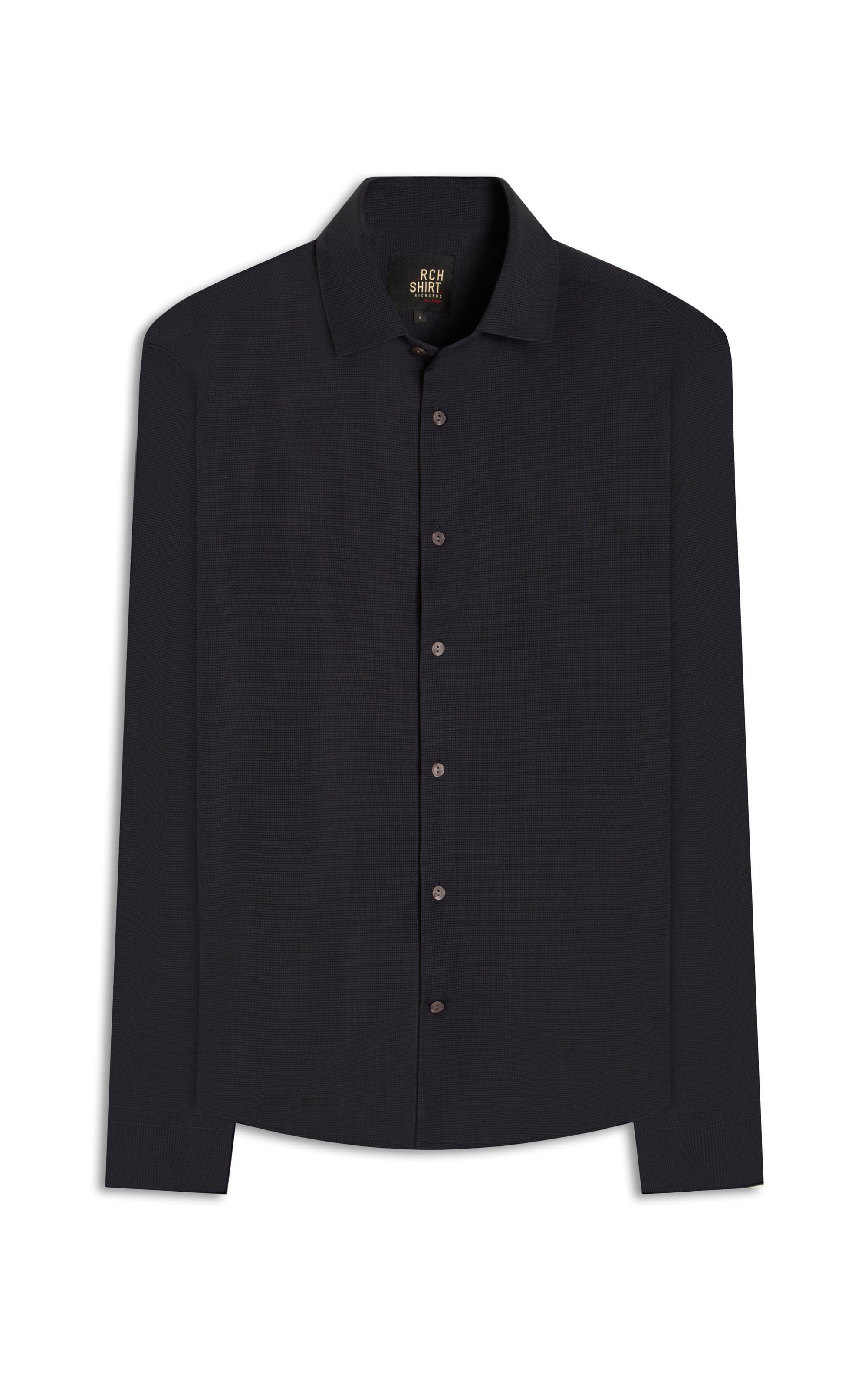 Camisa Malha Nylon Tech Dark Navy