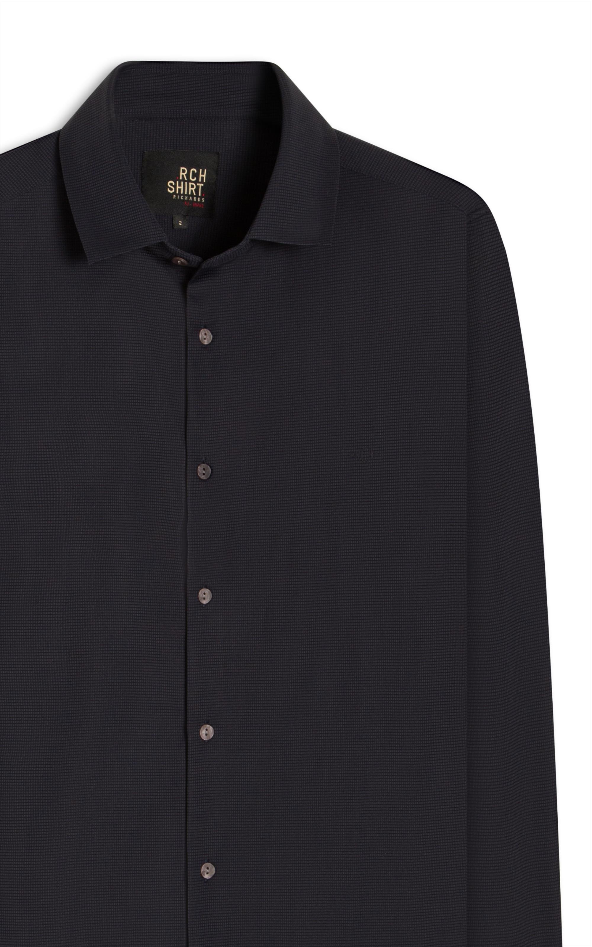 Camisa Malha Nylon Tech Dark Navy