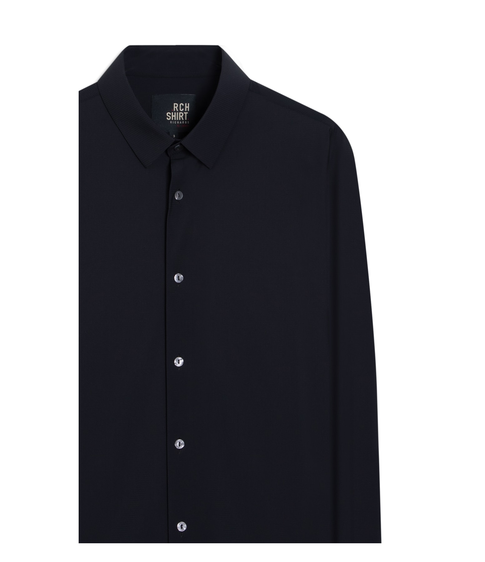 Camisa Malha Ripstop Ml Preto