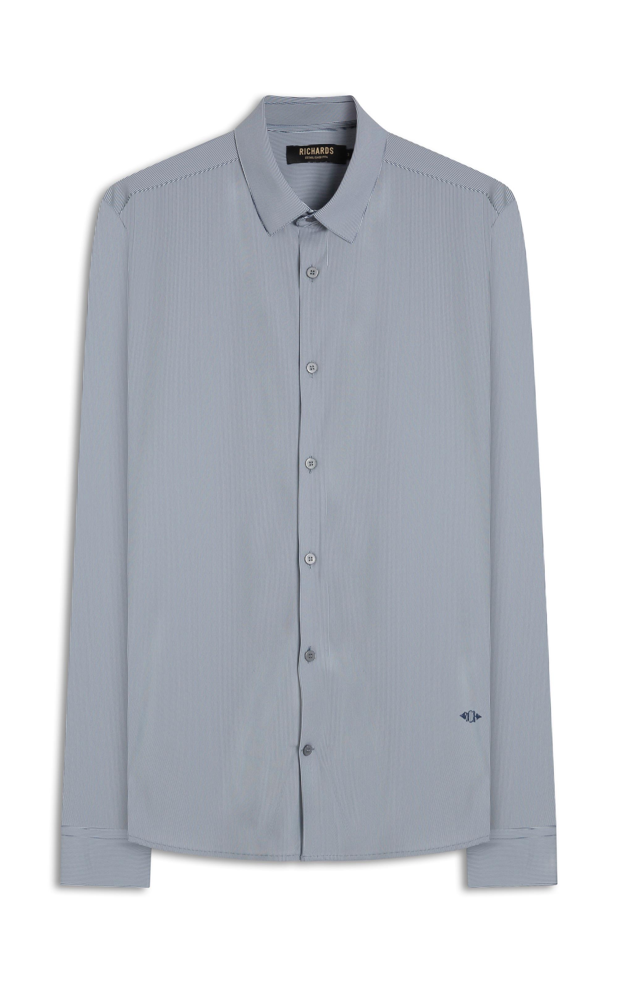 Camisa Malha Tech Ricardo Ml Marinho