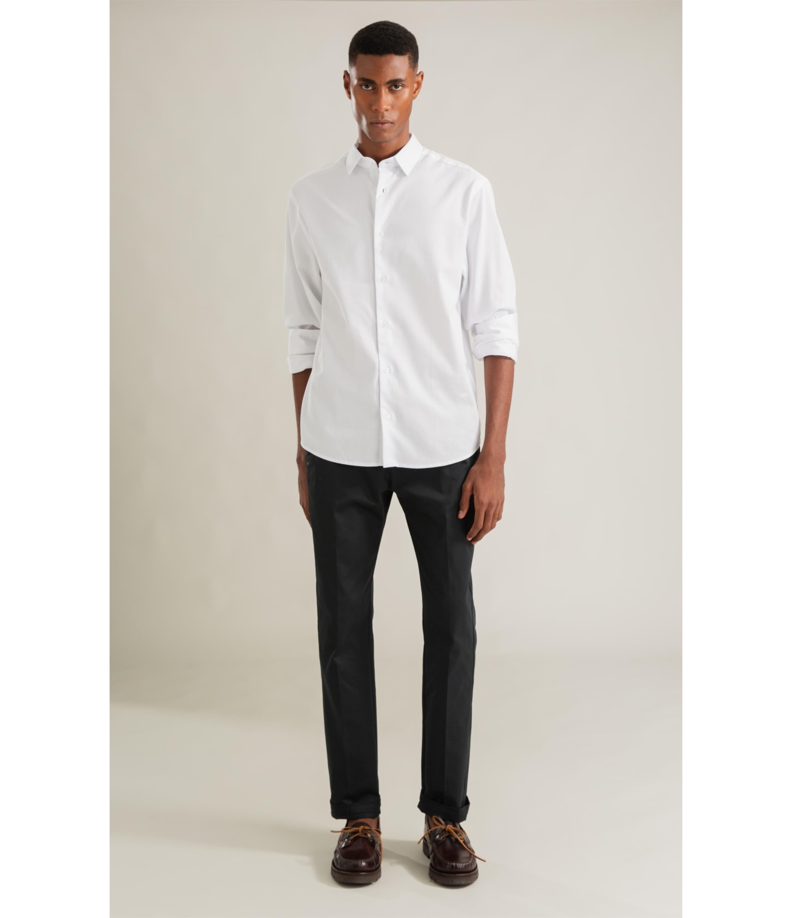 Camisa Maquineta Alfredo Branco