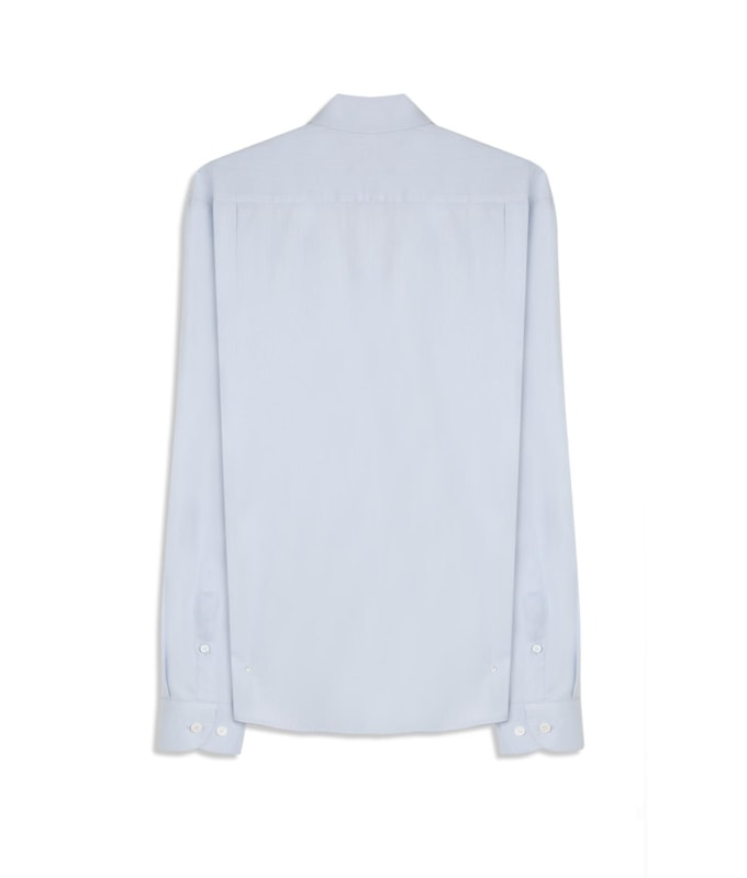 Camisa Maquineta David Ml Azul Claro