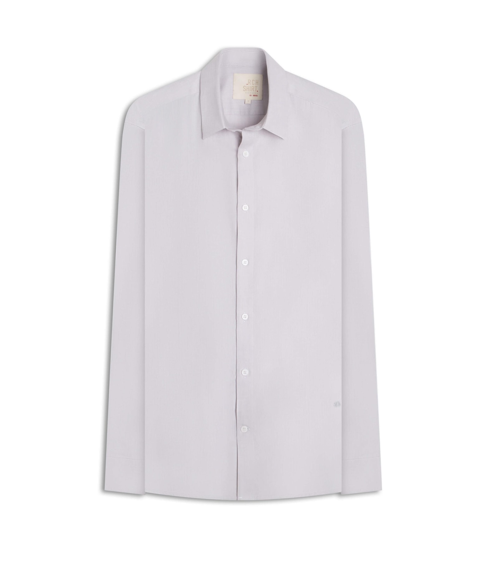 Camisa Maquineta David Ml Cinza Claro