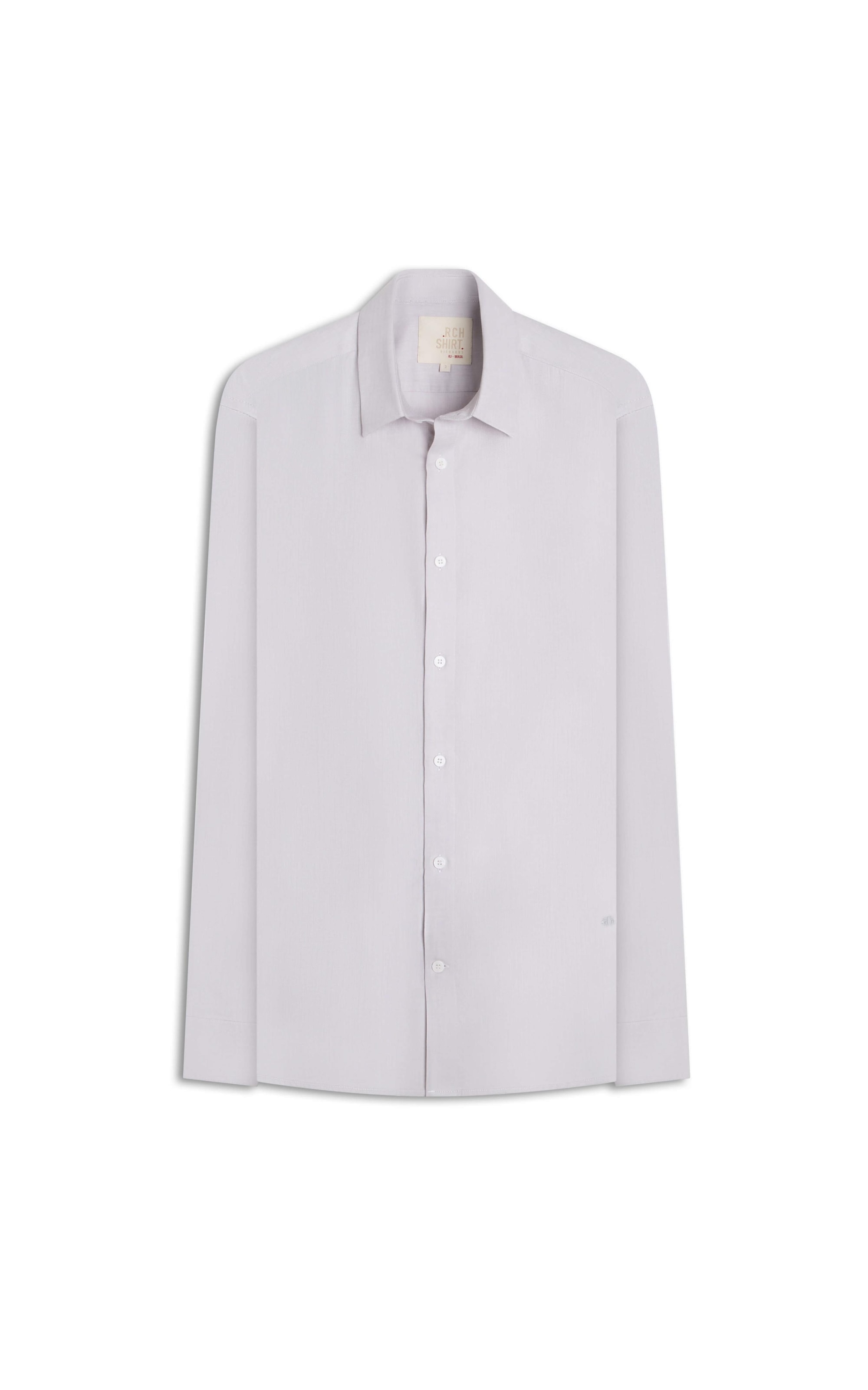 Camisa Maquineta David Ml Cinza Claro