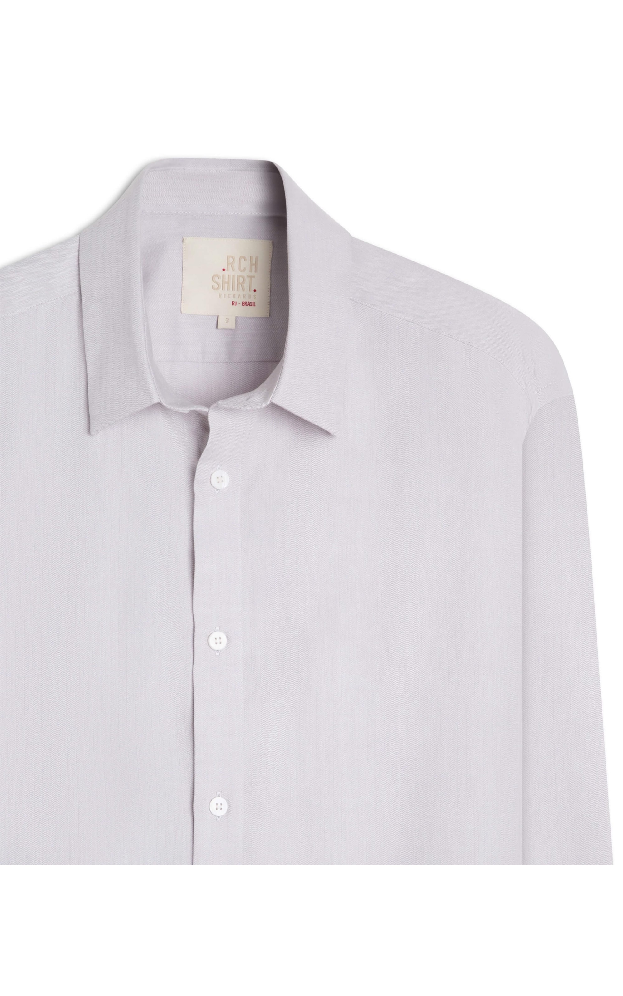 Camisa Maquineta David Ml Cinza Claro