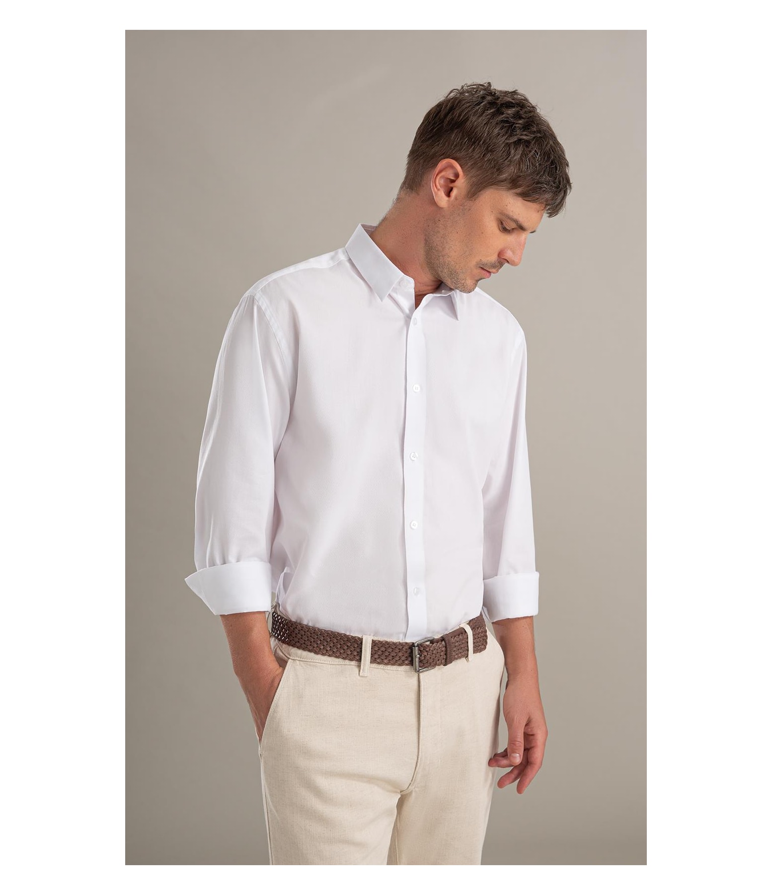 Camisa Maquineta Juliano Ml Branco