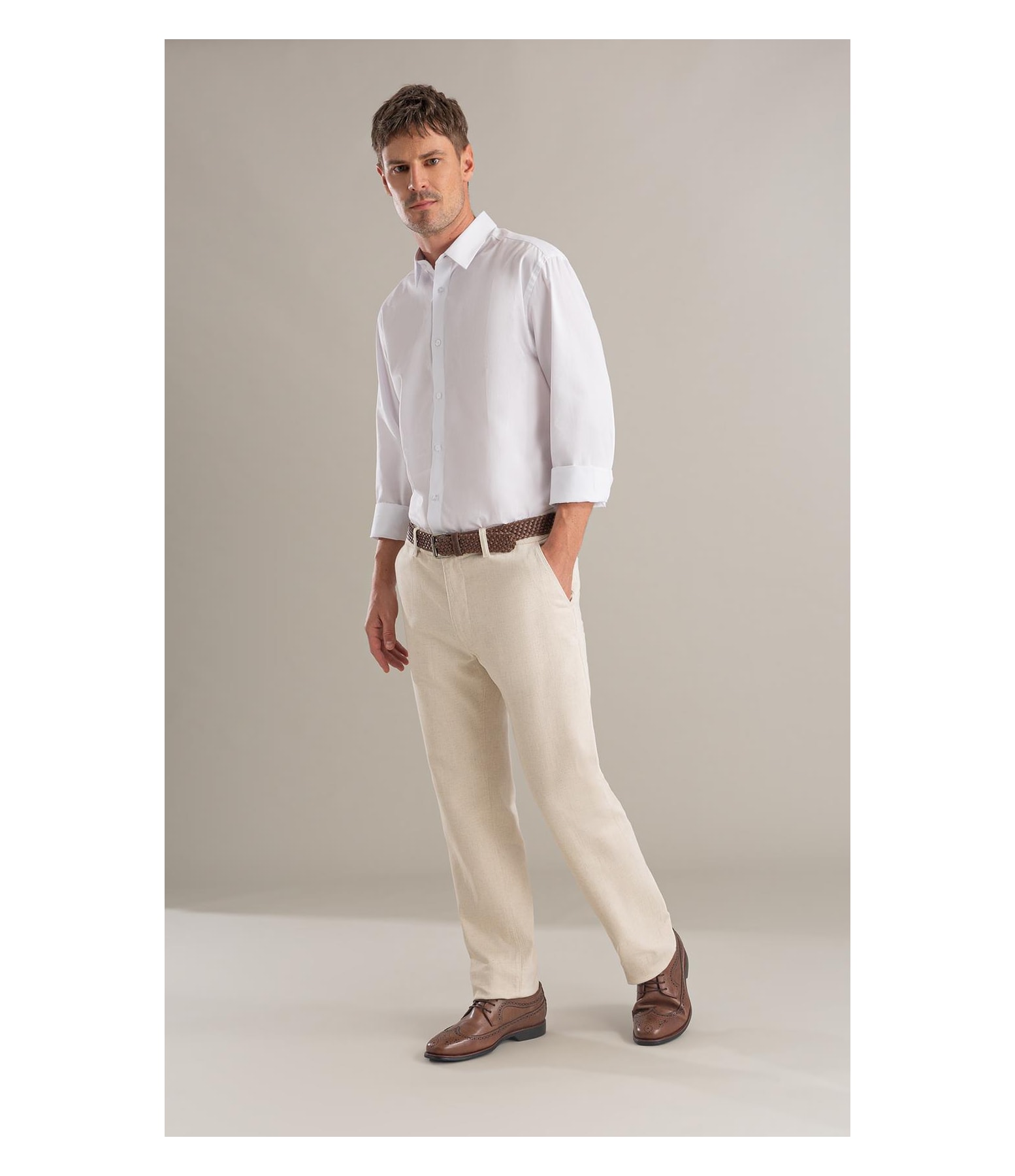 Camisa Maquineta Juliano Ml Branco