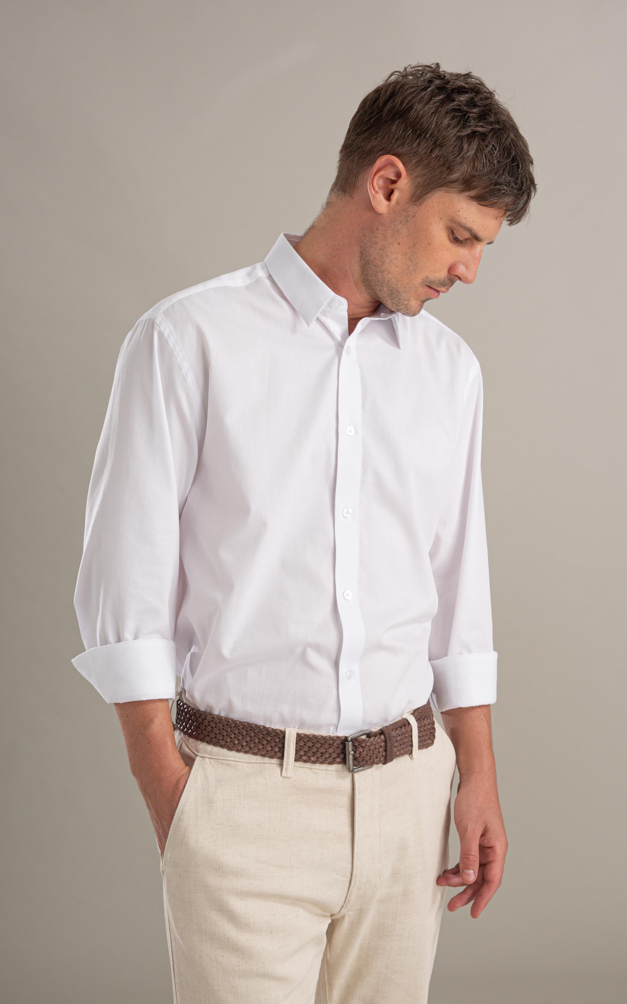 Camisa Maquineta Juliano Ml Branco