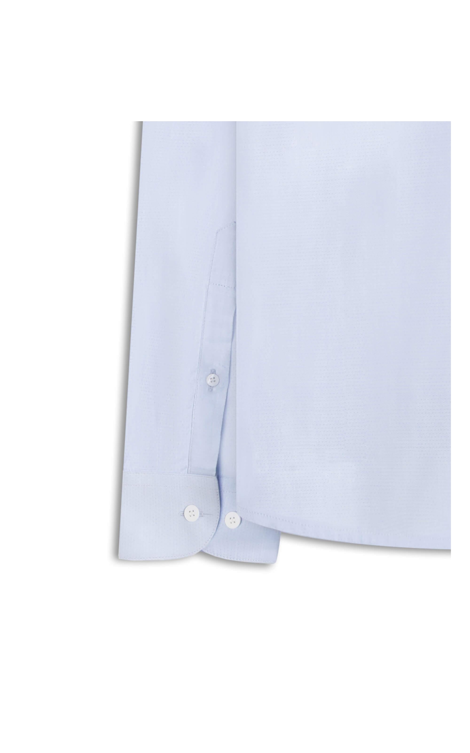 Camisa Maquineta Thales Ml Azul Claro