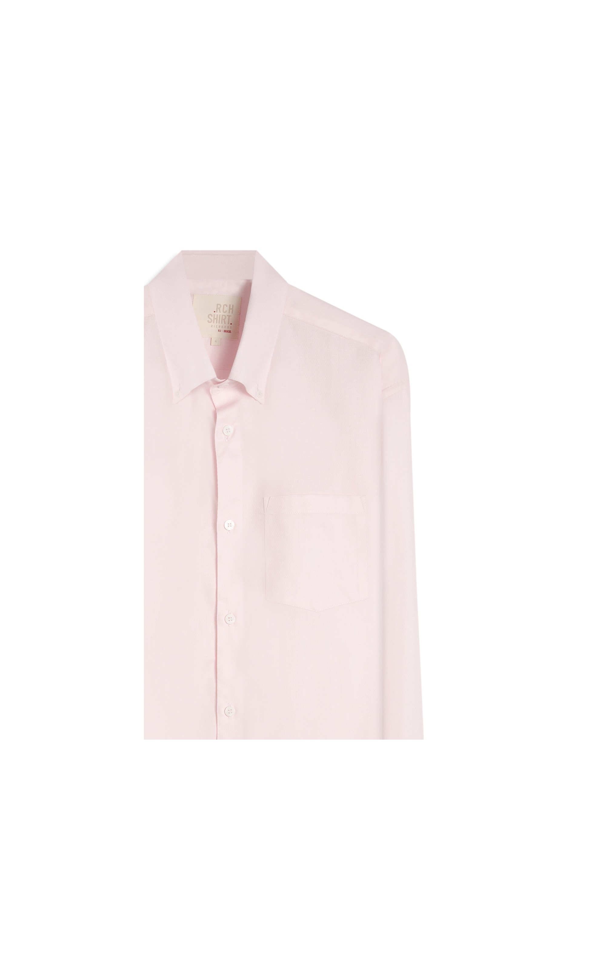 Camisa Maquineta Thales Ml Rosa