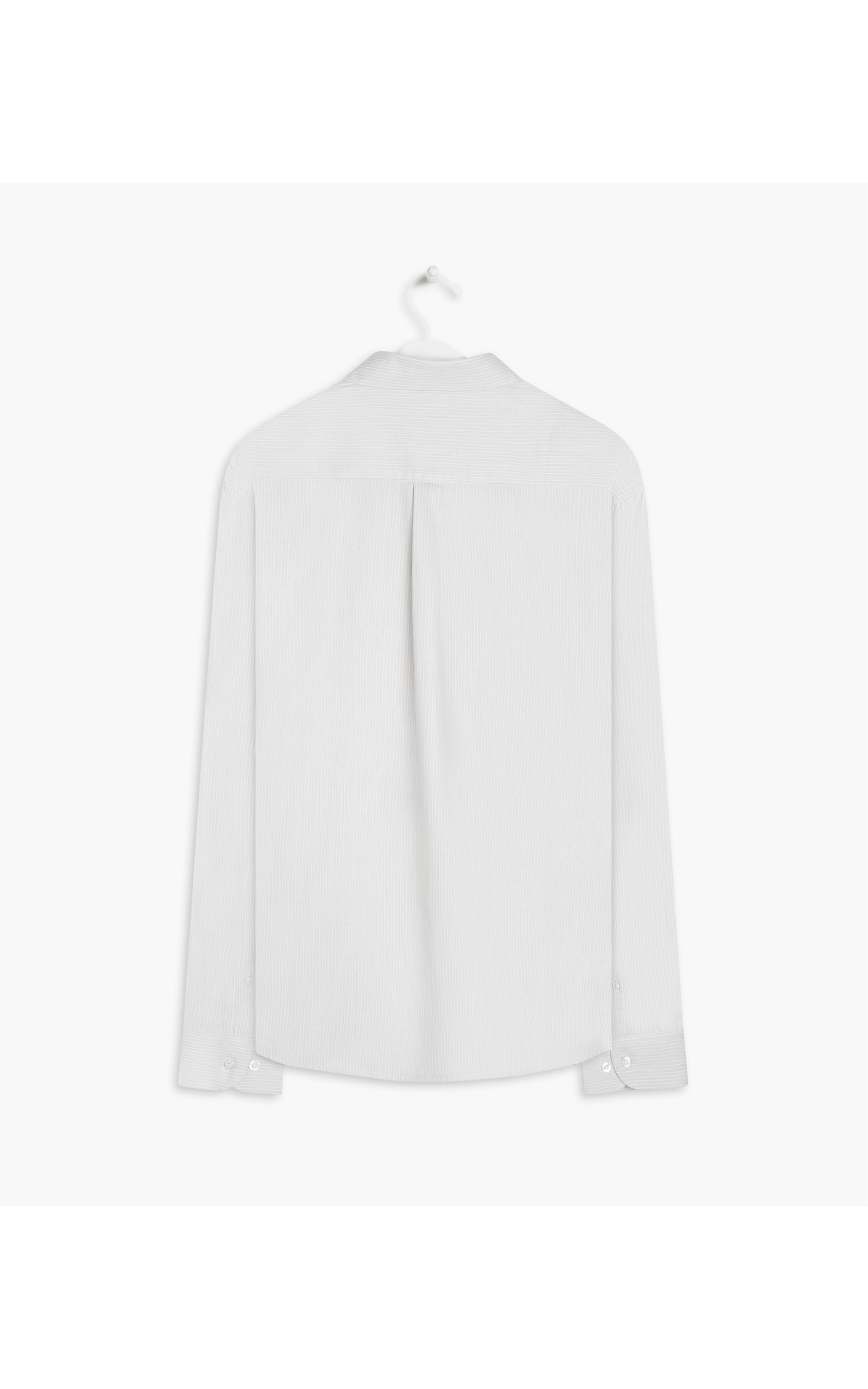 Camisa Maquinetada Byron Ml Cinza Claro