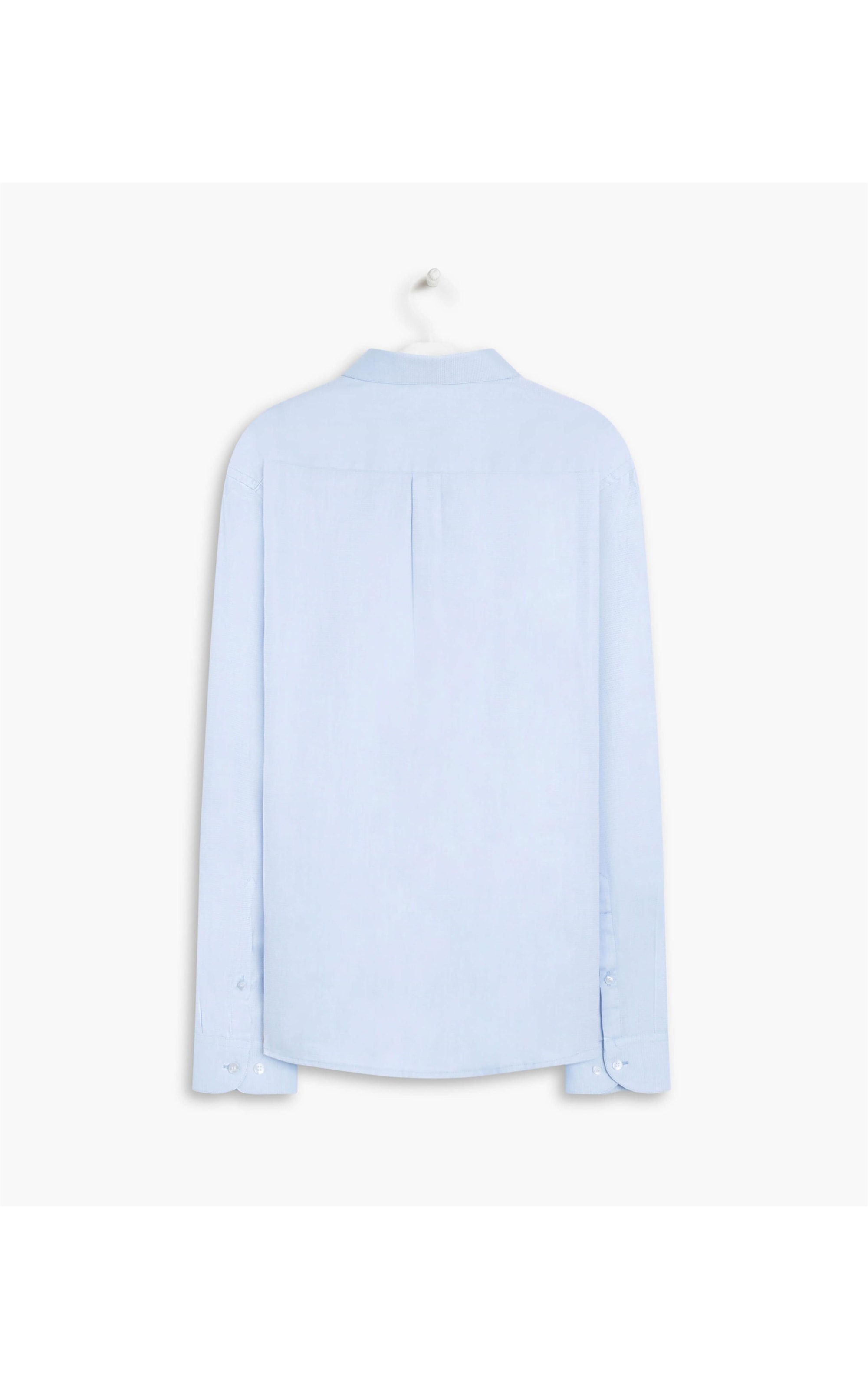 Camisa Maquinetada Dotz Ml Azul Claro