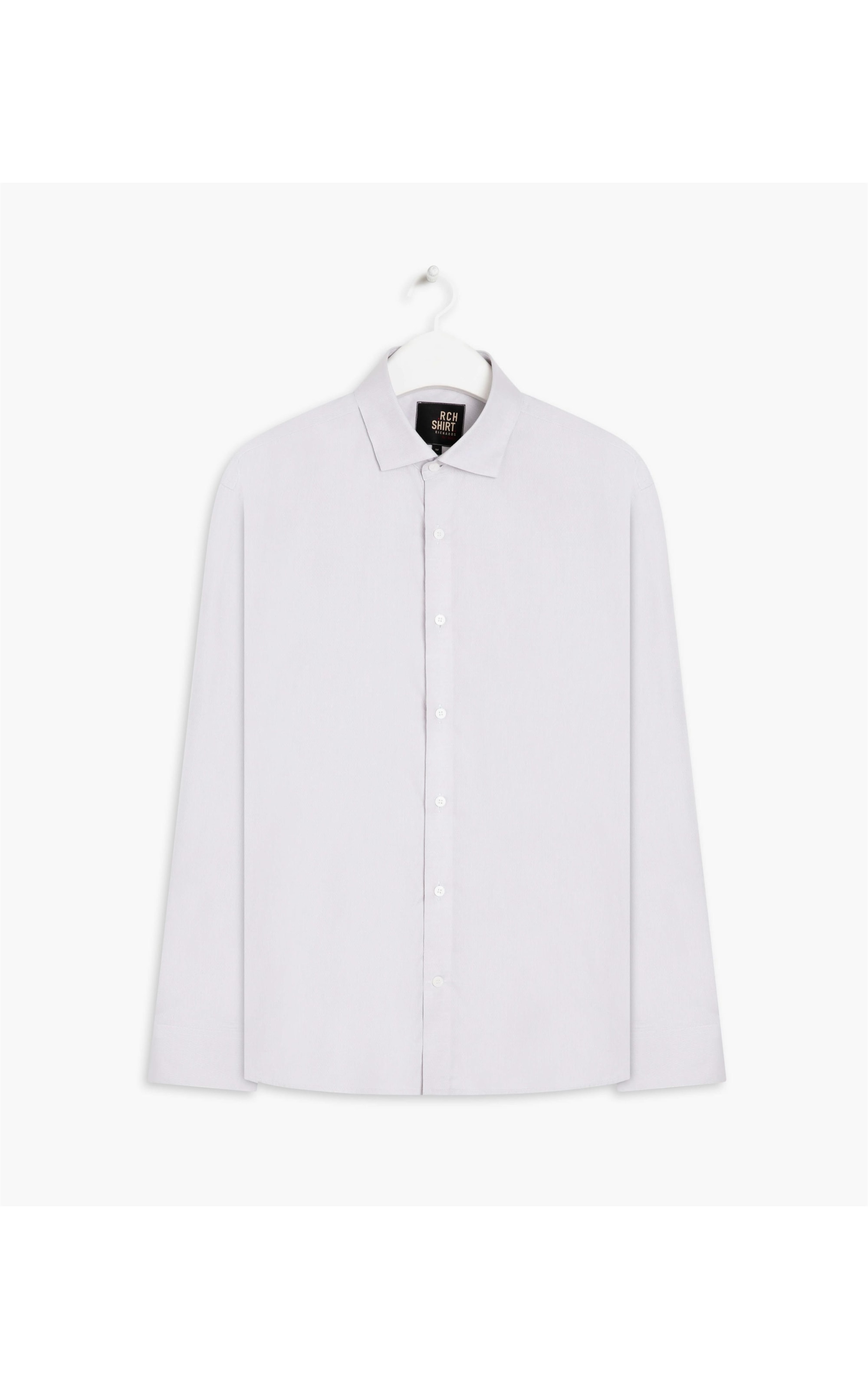 Camisa Maquinetada Dotz Ml Cinza Claro