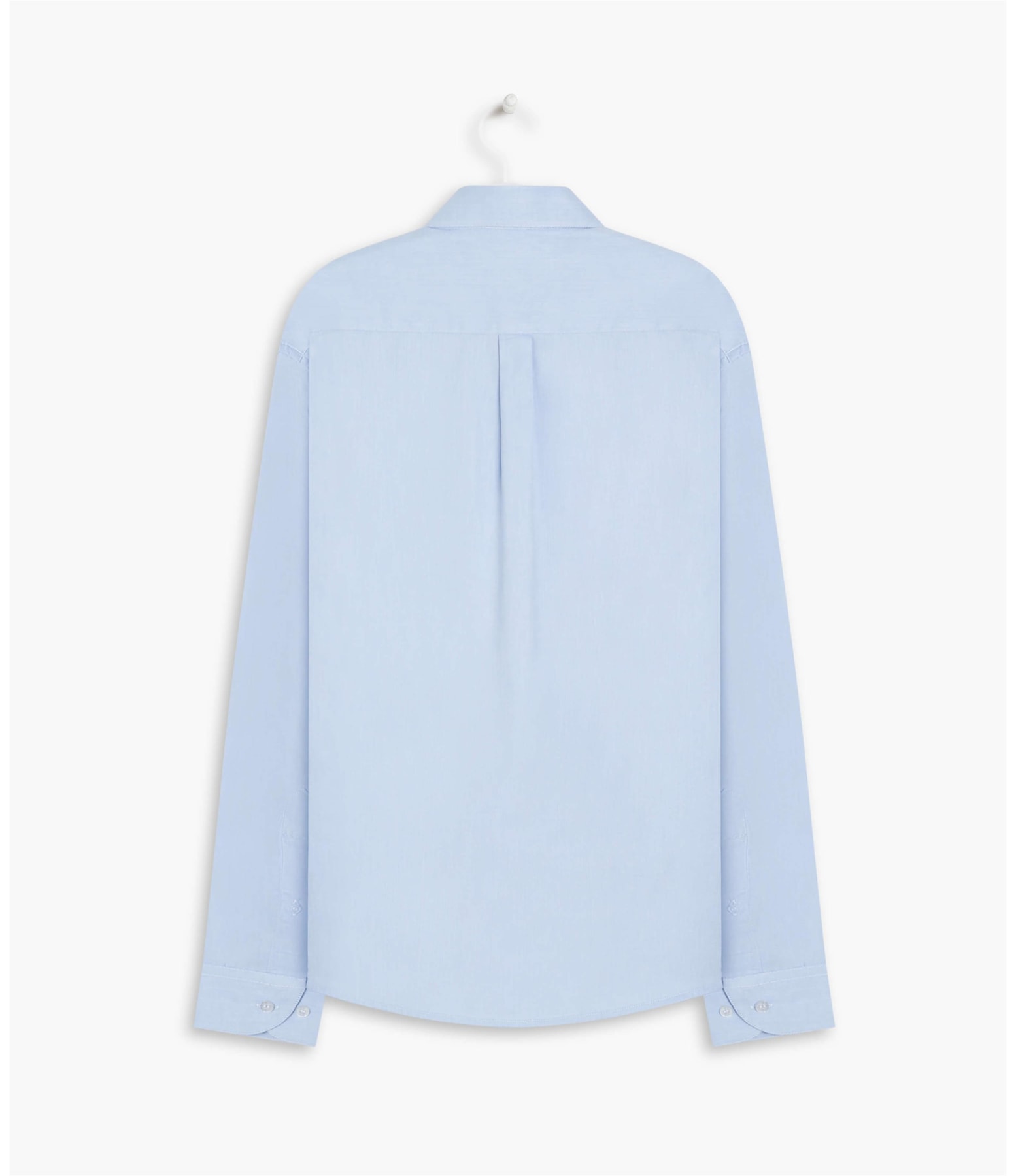 Camisa Maquinetada Flip Ml Azul Claro