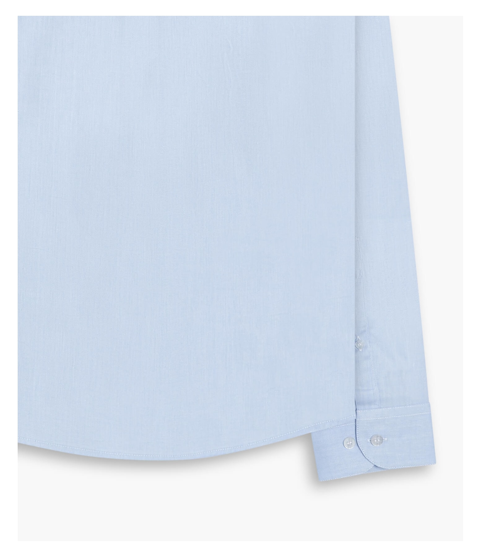 Camisa Maquinetada Flip Ml Azul Claro