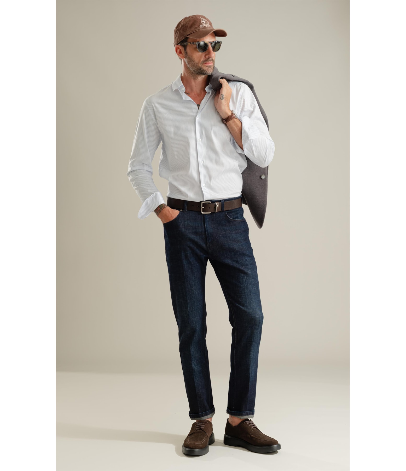 Camisa Marcus Ft Tech Ml Branco