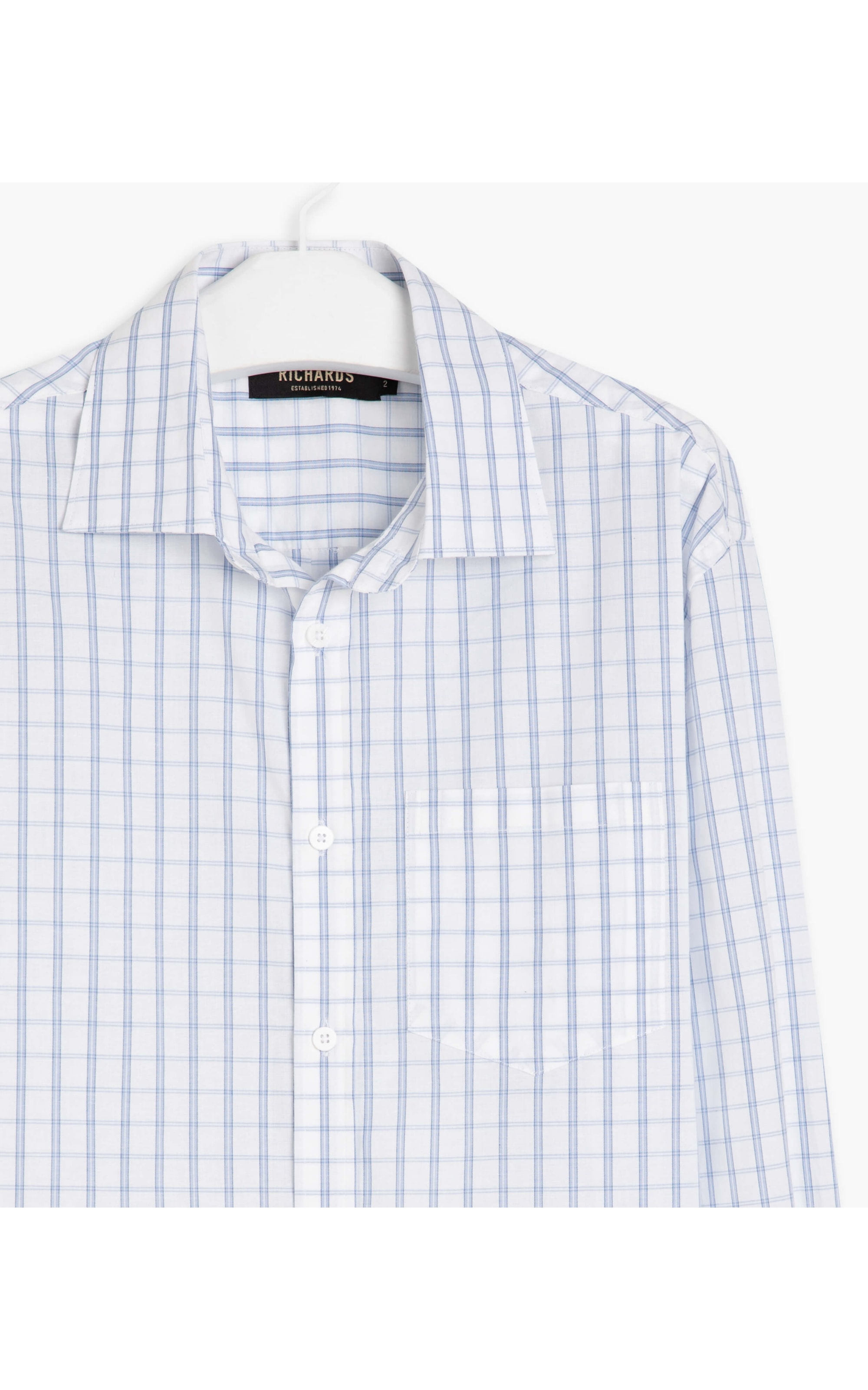 Camisa Marlon Xadrez Ml Branco