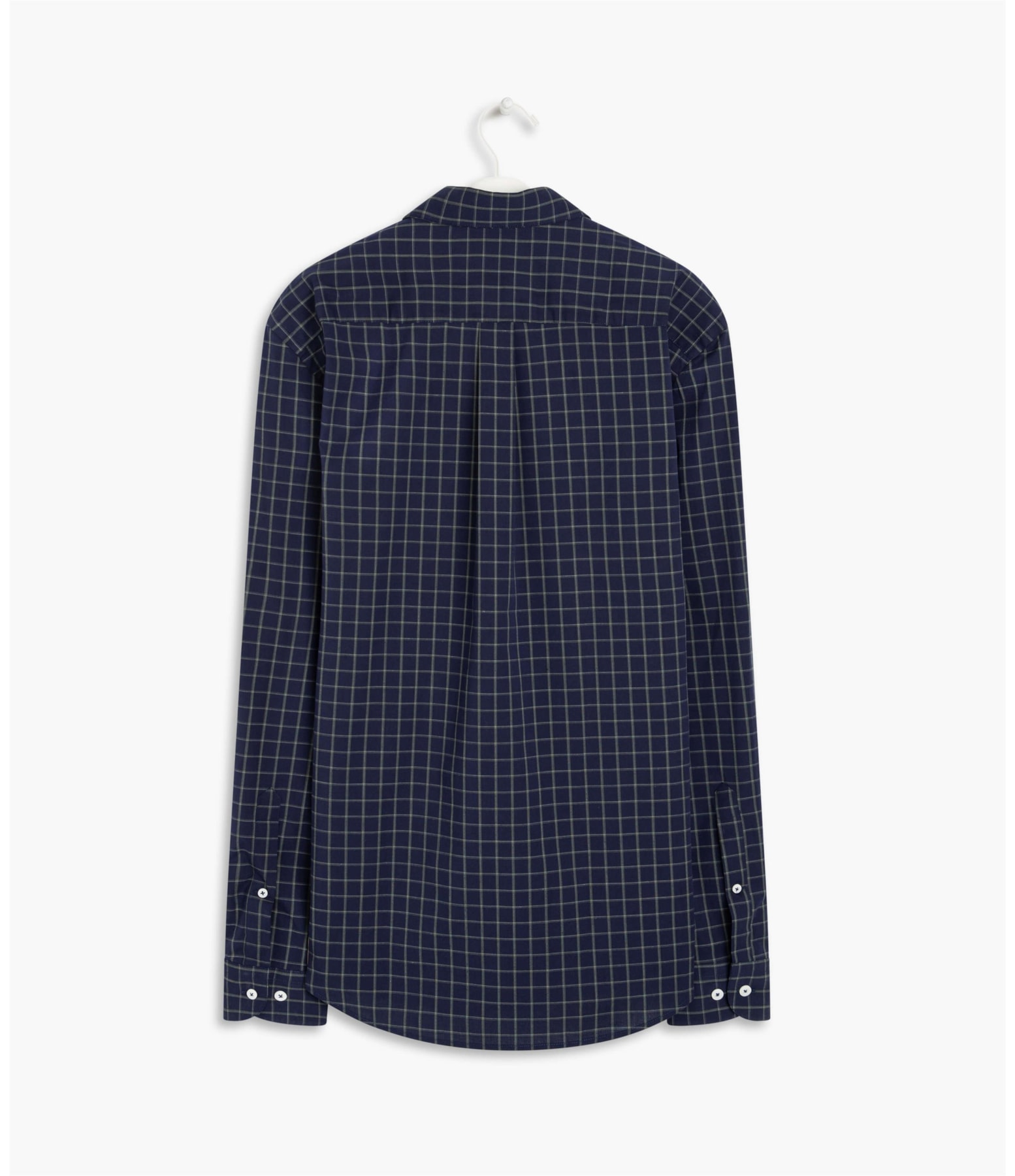 Camisa Marlon Xadrez Ml Dark Navy