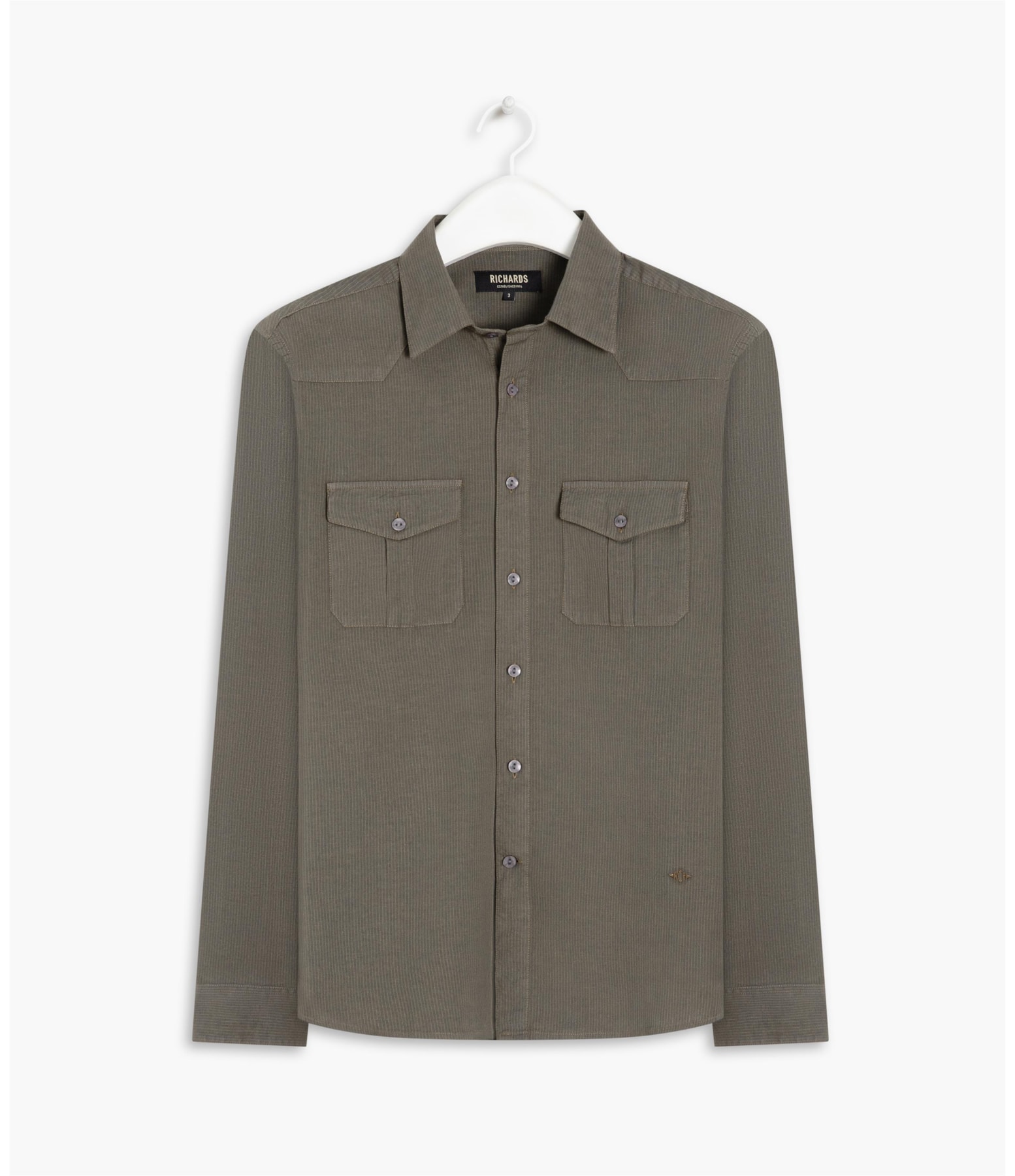  Camisa Matteo Ml Tabaco