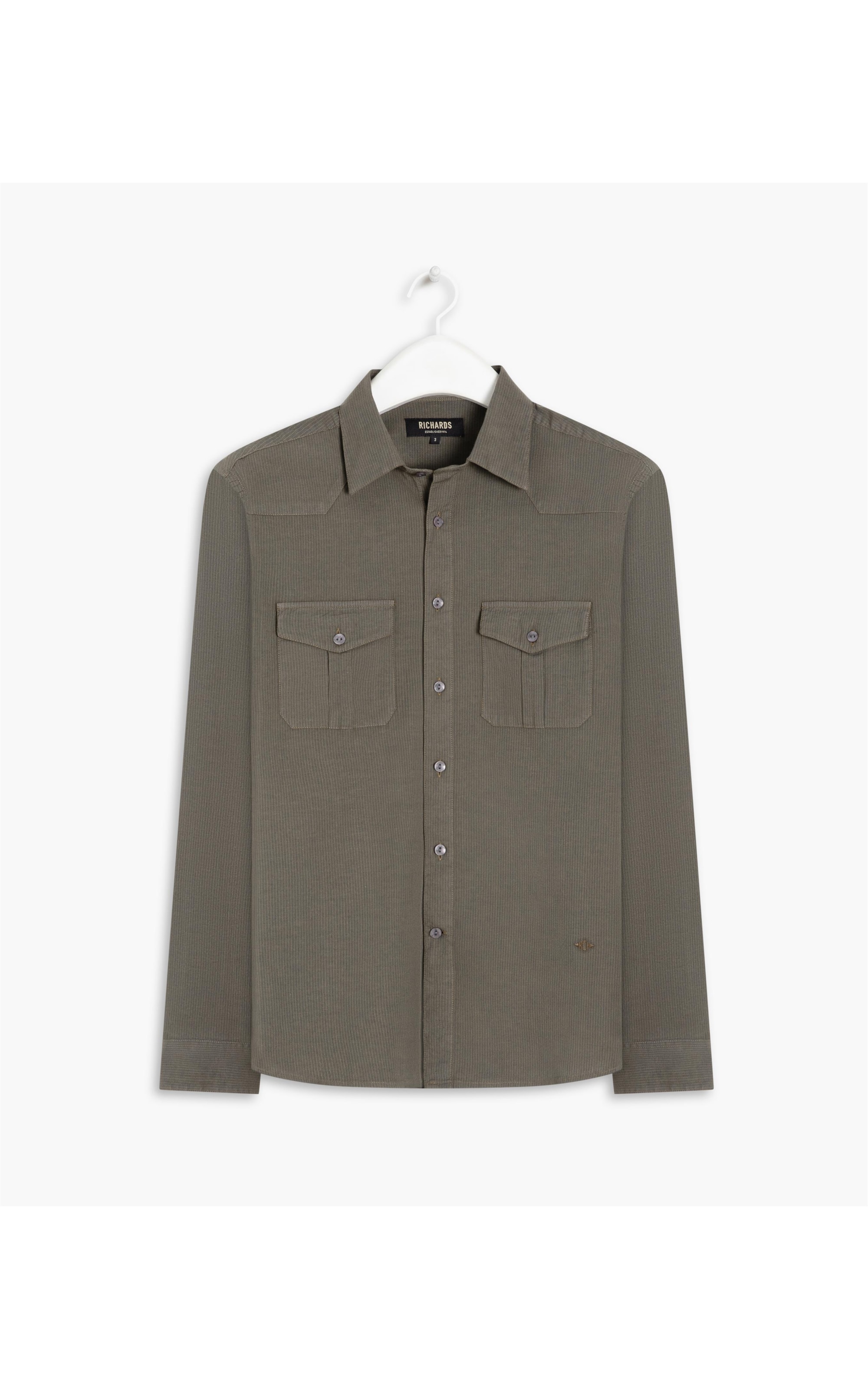  Camisa Matteo Ml Tabaco